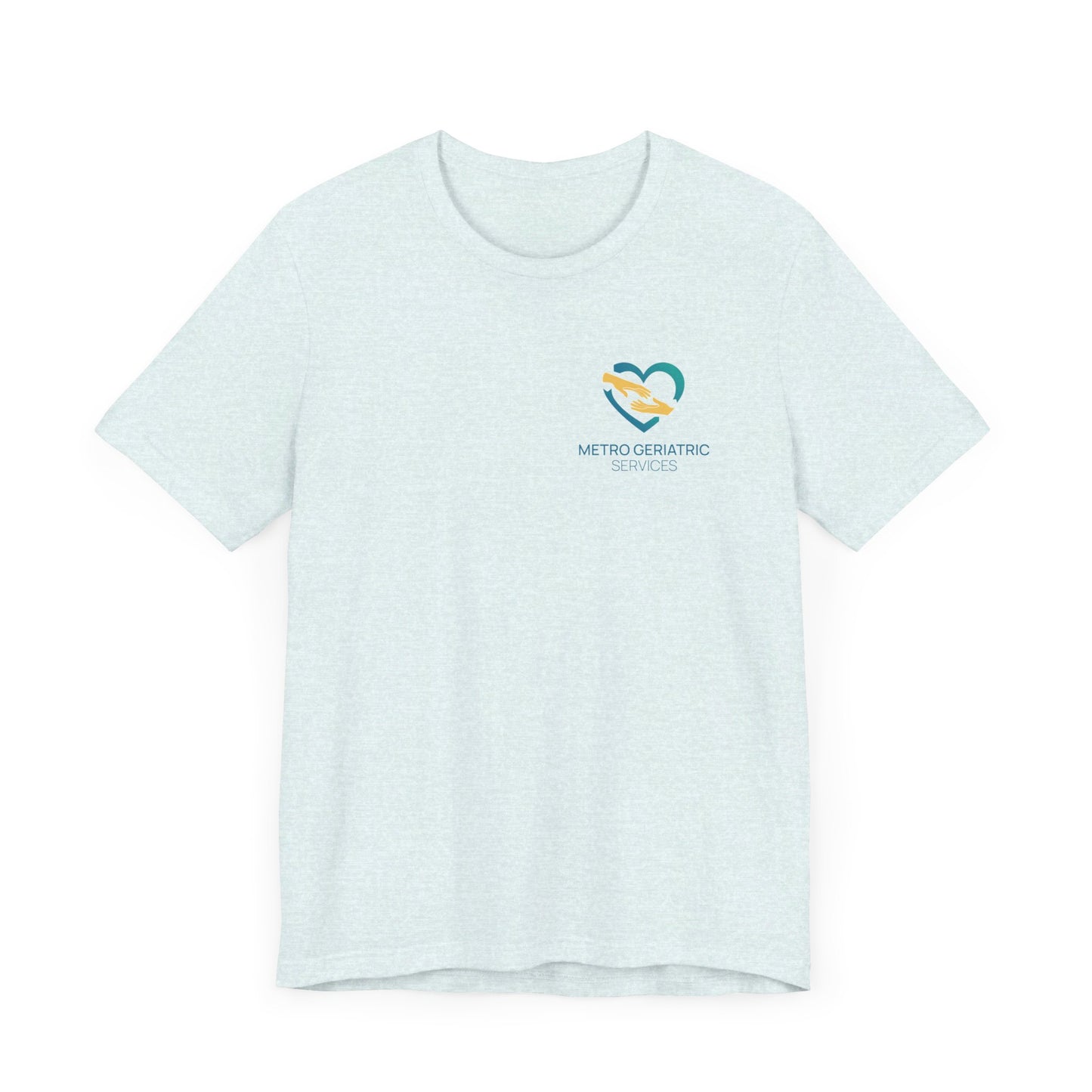 Metro Geriatric Heather Collection- Unisex Jersey Short Sleeve Tee