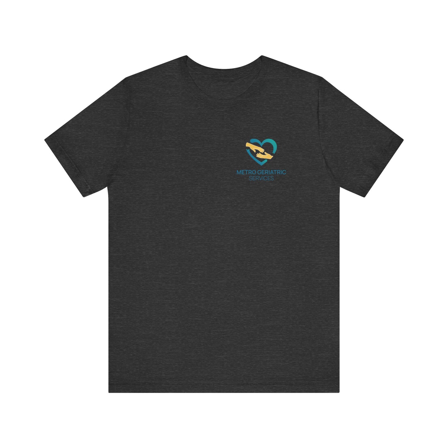 Metro Geriatric Heather Collection- Unisex Jersey Short Sleeve Tee