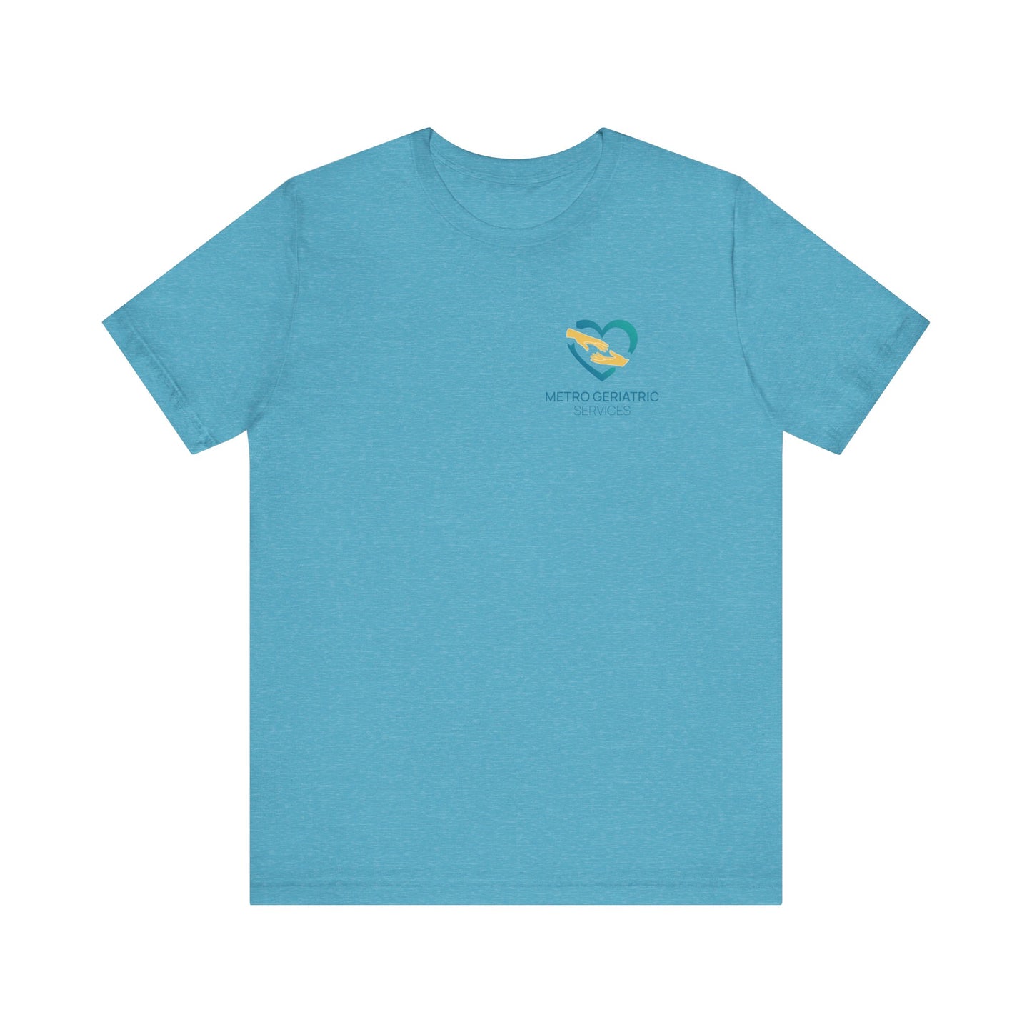 Metro Geriatric Heather Collection- Unisex Jersey Short Sleeve Tee
