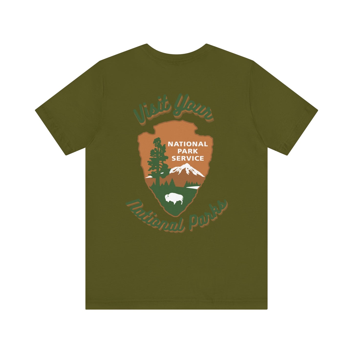 National Park Shirt, Yellowstone, Zion, Yosemite, Backroads