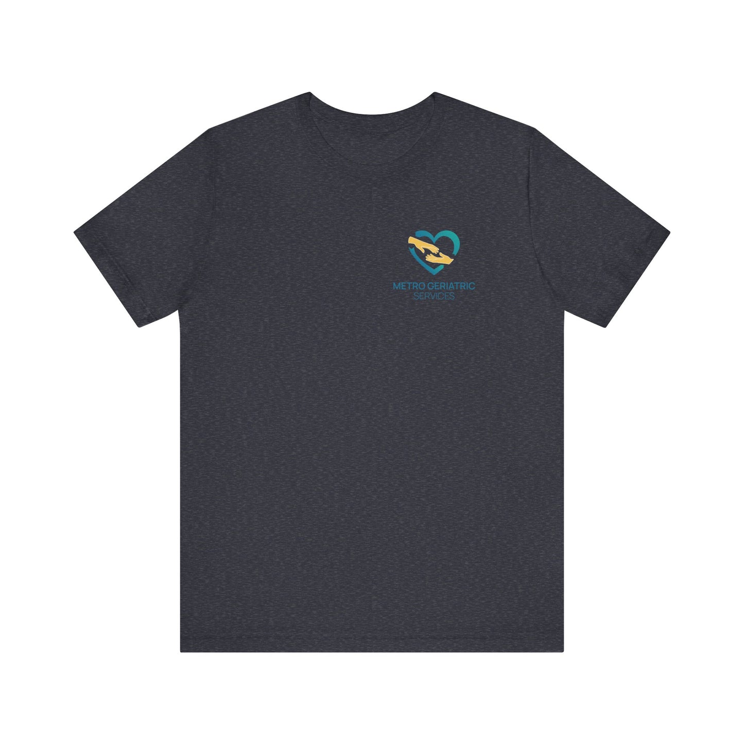 Metro Geriatric Heather Collection- Unisex Jersey Short Sleeve Tee