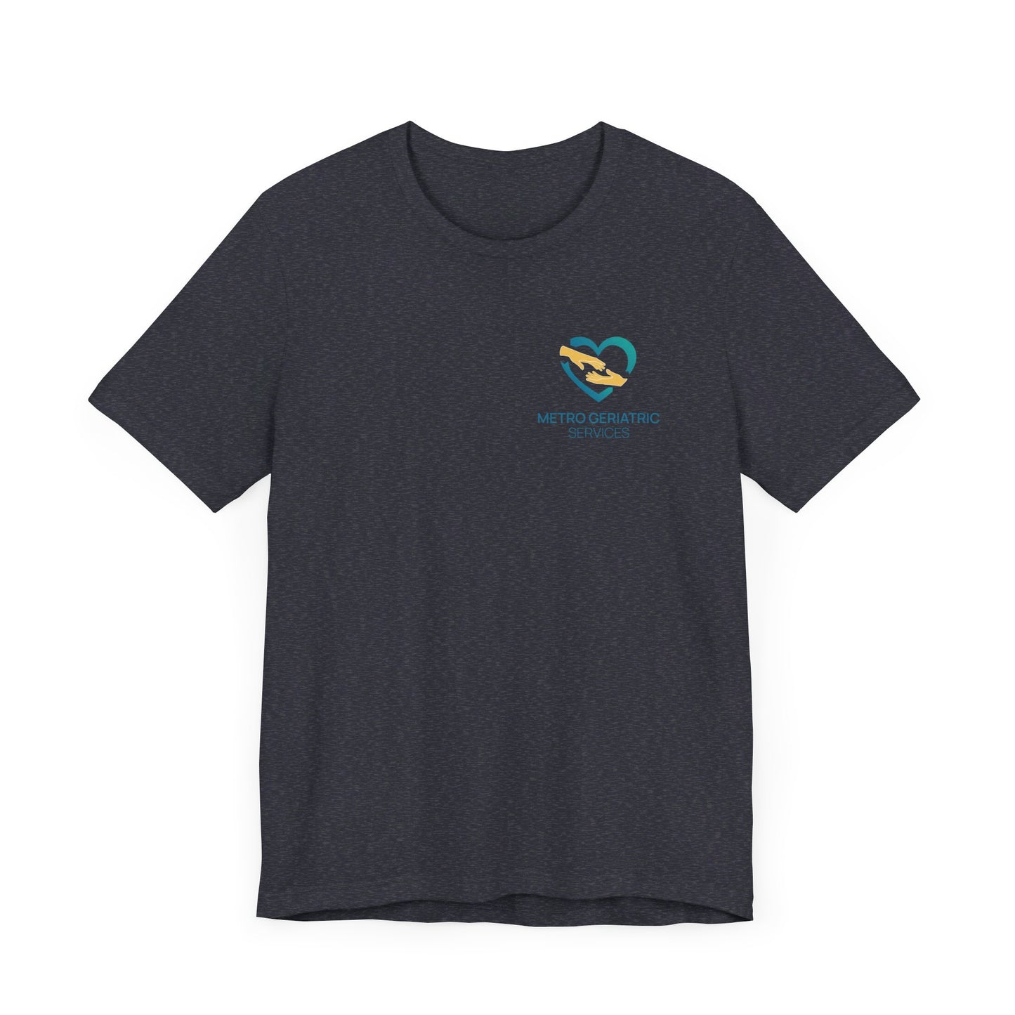 Metro Geriatric Heather Collection- Unisex Jersey Short Sleeve Tee