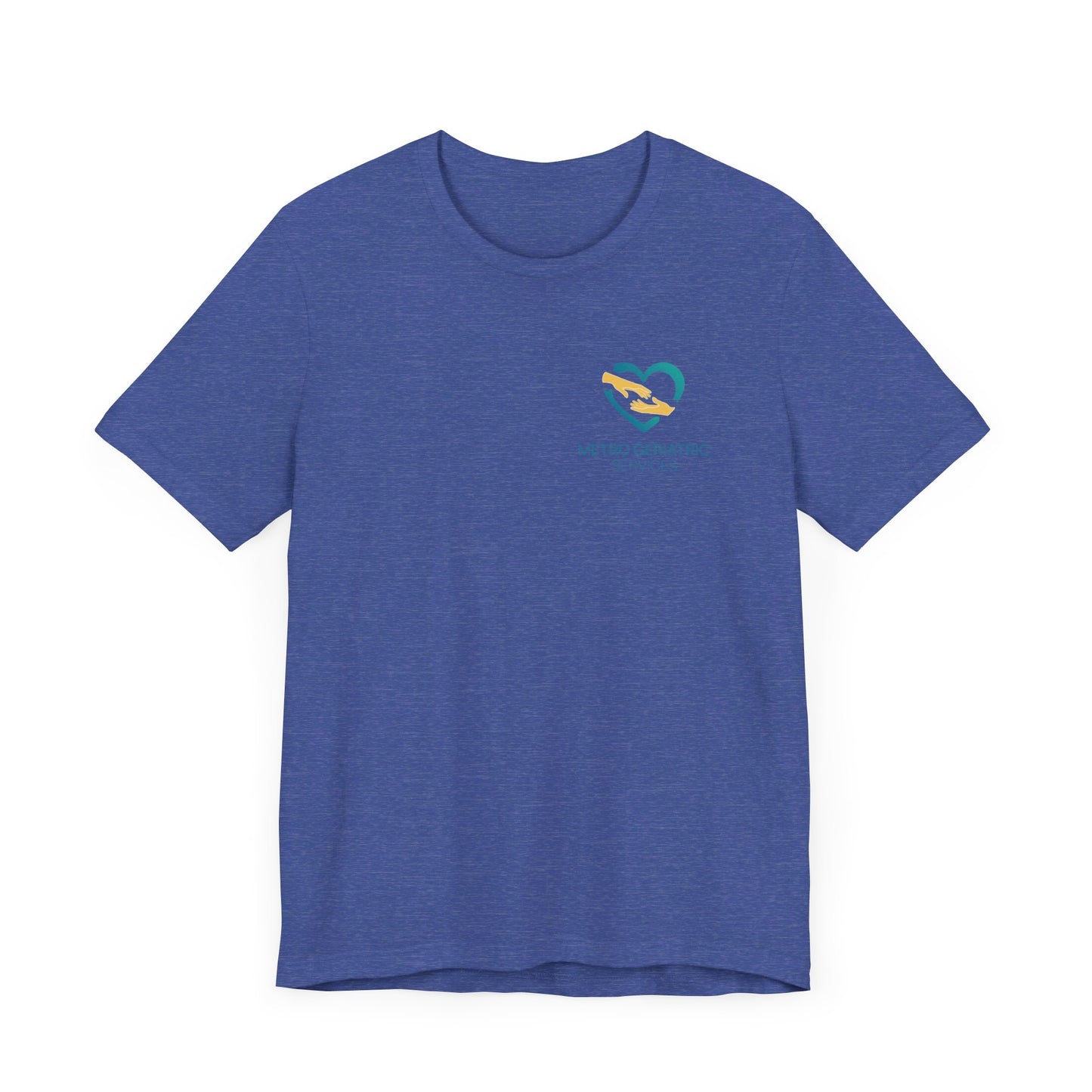 Metro Geriatric Heather Collection- Unisex Jersey Short Sleeve Tee