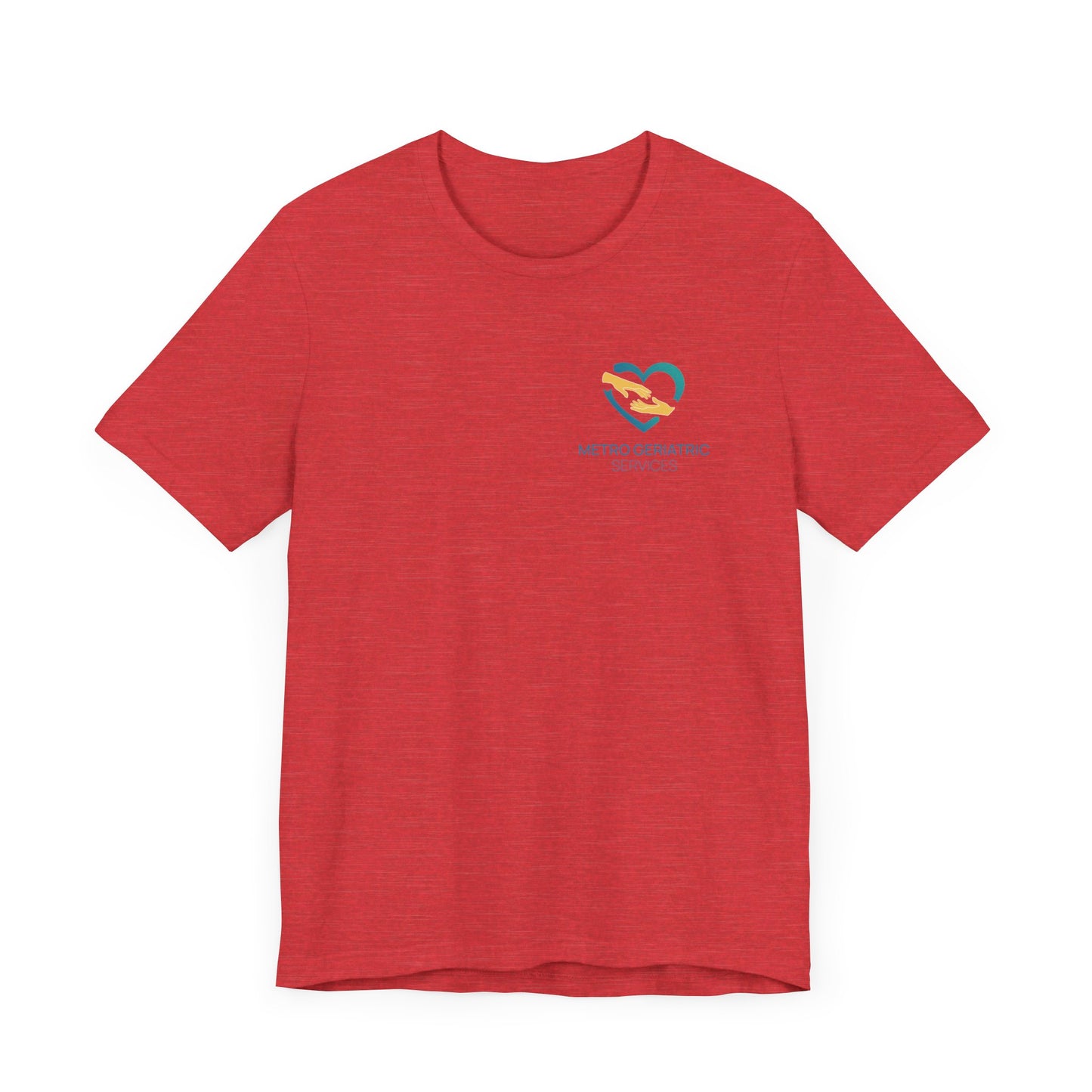 Metro Geriatric Heather Collection- Unisex Jersey Short Sleeve Tee