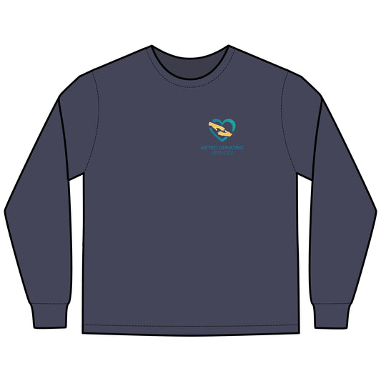 Metro Geriatric Long Sleeve - Unisex ComfortWash® Garment-Dyed Long Sleeve T-Shirt