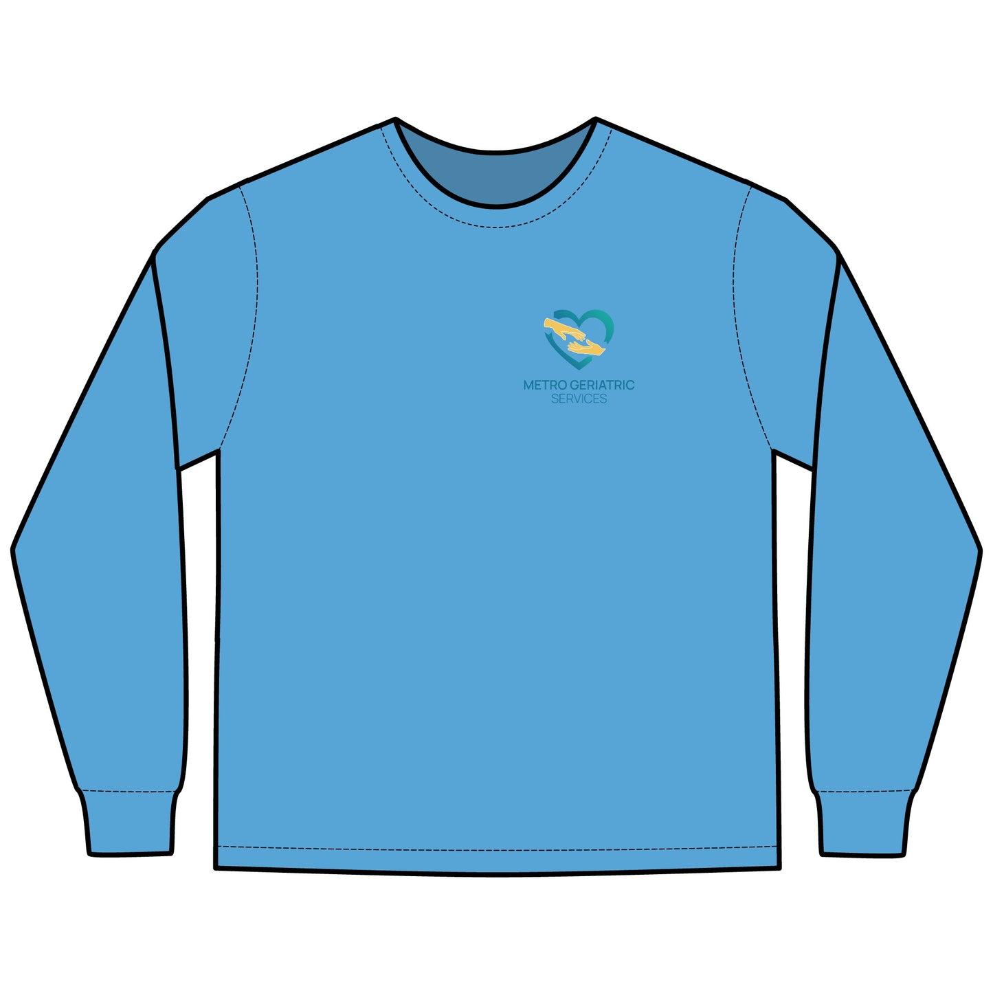 Metro Geriatric Long Sleeve - Unisex ComfortWash® Garment-Dyed Long Sleeve T-Shirt