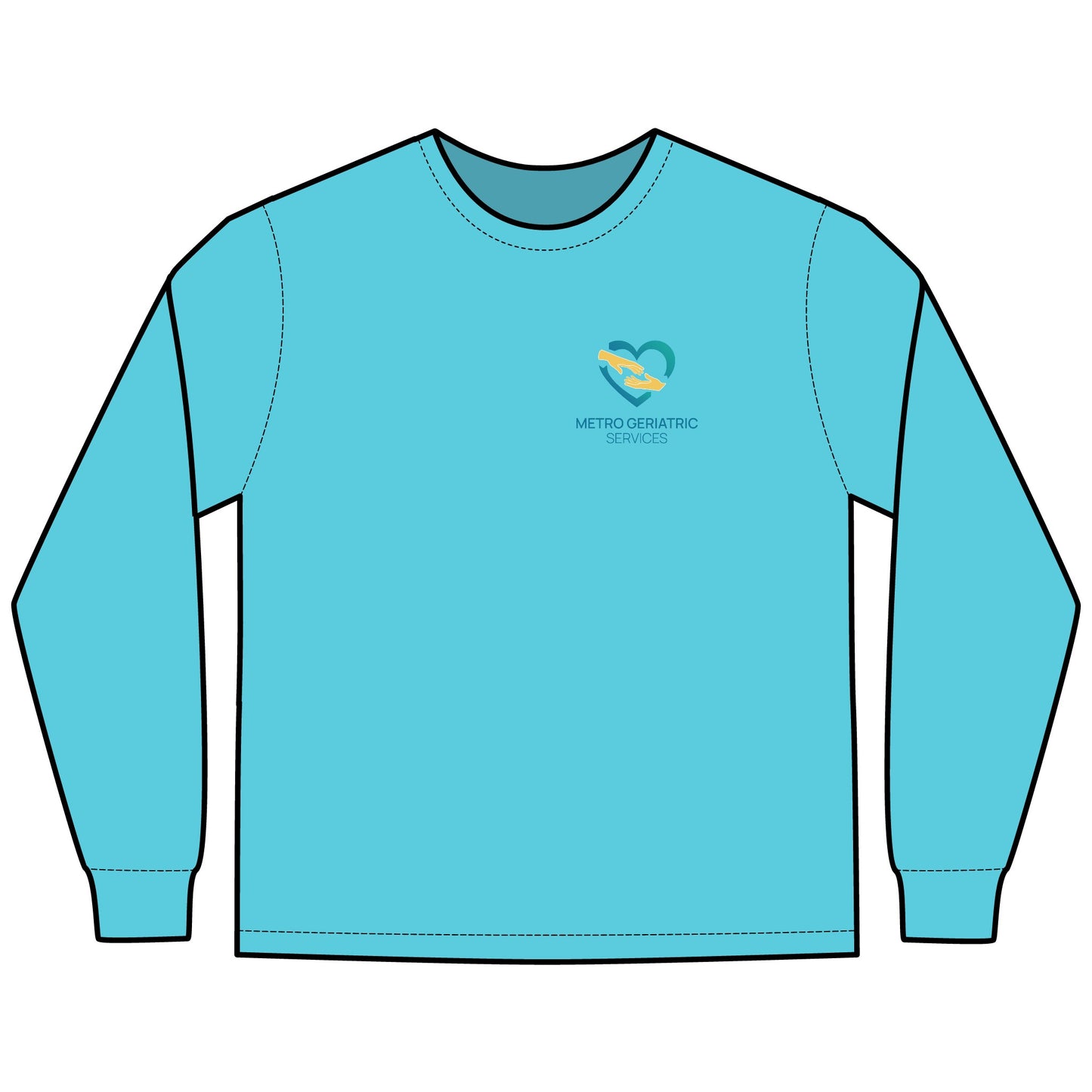 Metro Geriatric Long Sleeve - Unisex ComfortWash® Garment-Dyed Long Sleeve T-Shirt