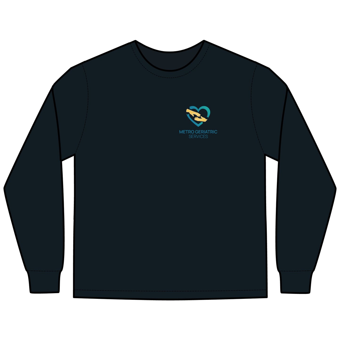 Metro Geriatric Long Sleeve - Unisex ComfortWash® Garment-Dyed Long Sleeve T-Shirt