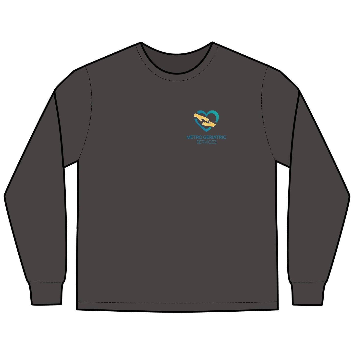 Metro Geriatric Long Sleeve - Unisex ComfortWash® Garment-Dyed Long Sleeve T-Shirt