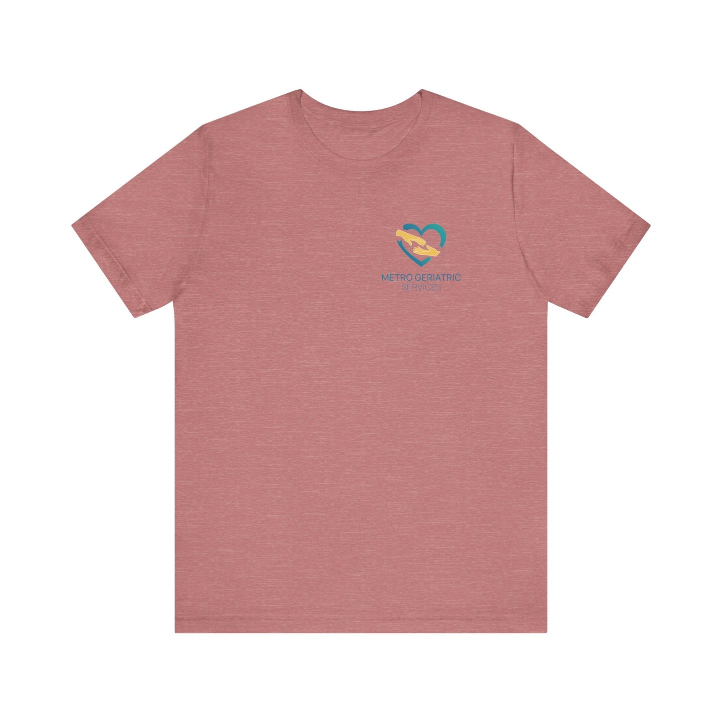 Metro Geriatric Heather Collection- Unisex Jersey Short Sleeve Tee