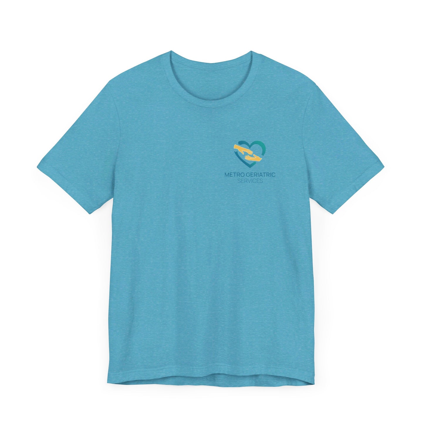 Metro Geriatric Heather Collection- Unisex Jersey Short Sleeve Tee