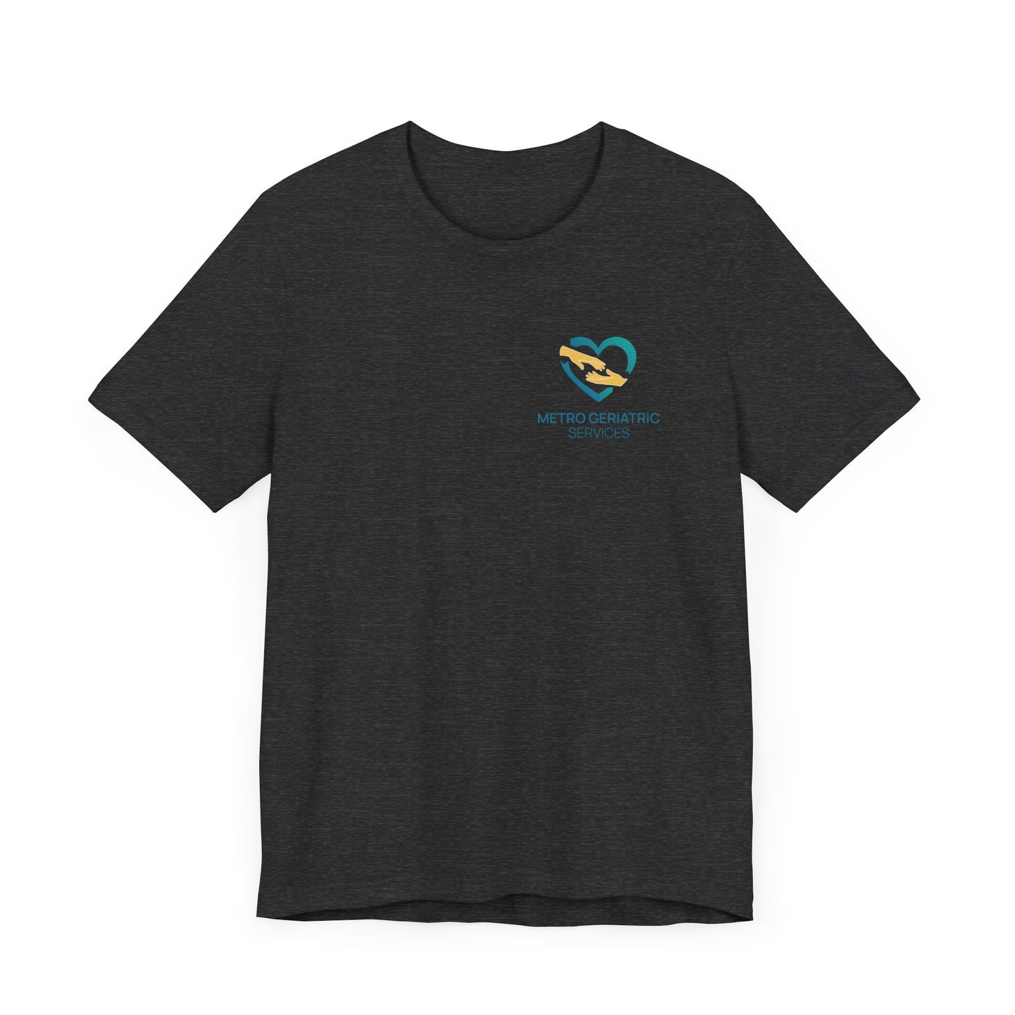 Metro Geriatric Heather Collection- Unisex Jersey Short Sleeve Tee