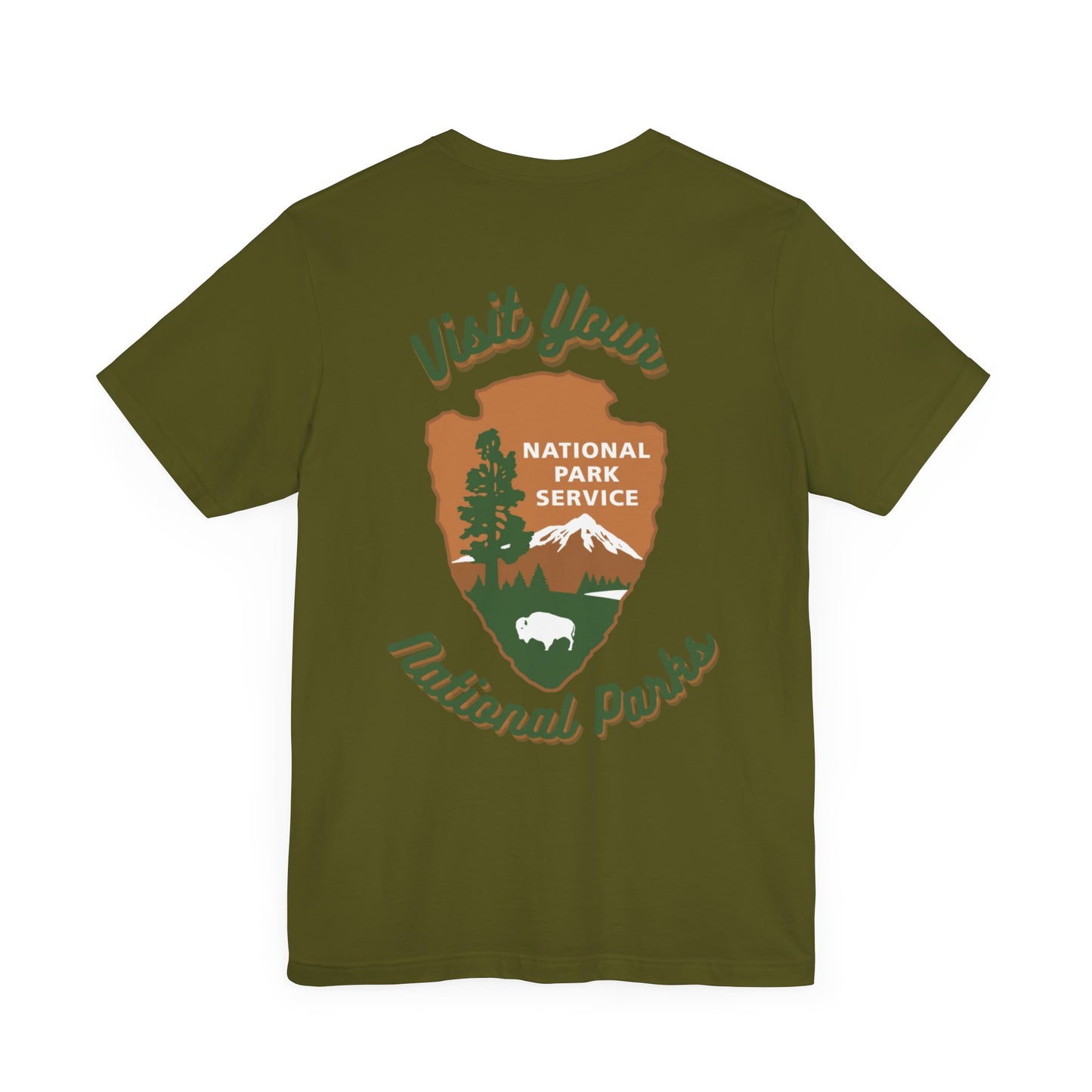 National Park Shirt, Yellowstone, Zion, Yosemite, Backroads