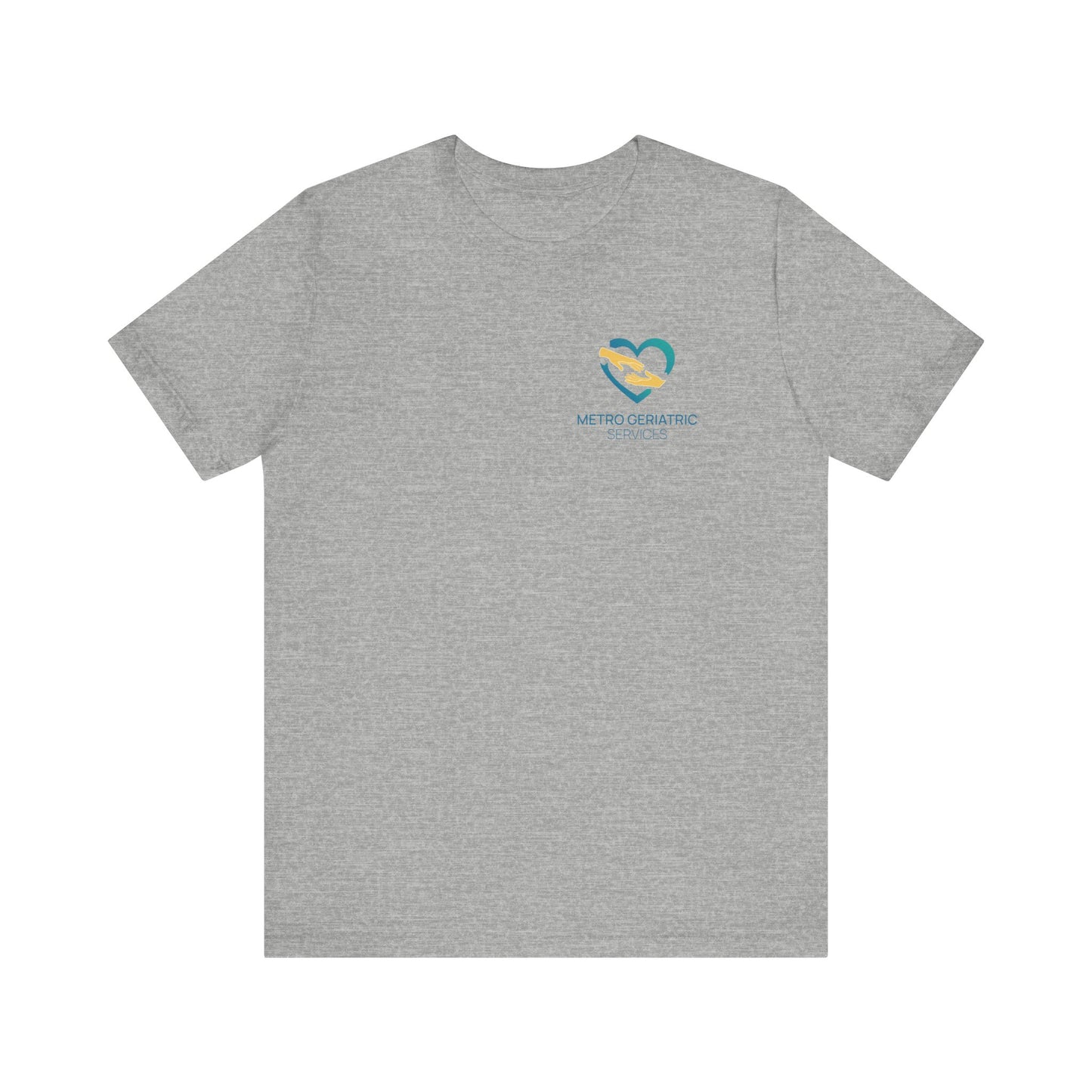 Metro Geriatric Heather Collection- Unisex Jersey Short Sleeve Tee