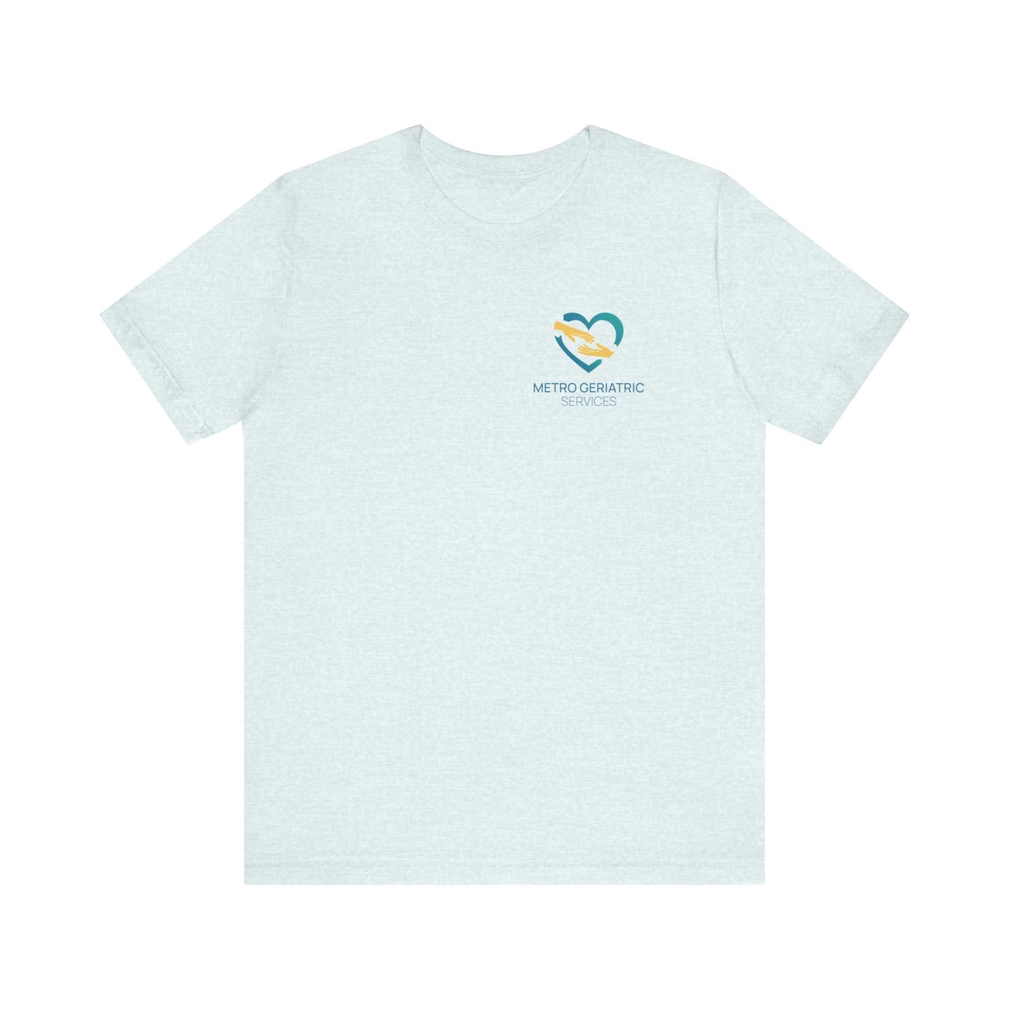 Metro Geriatric Heather Collection- Unisex Jersey Short Sleeve Tee