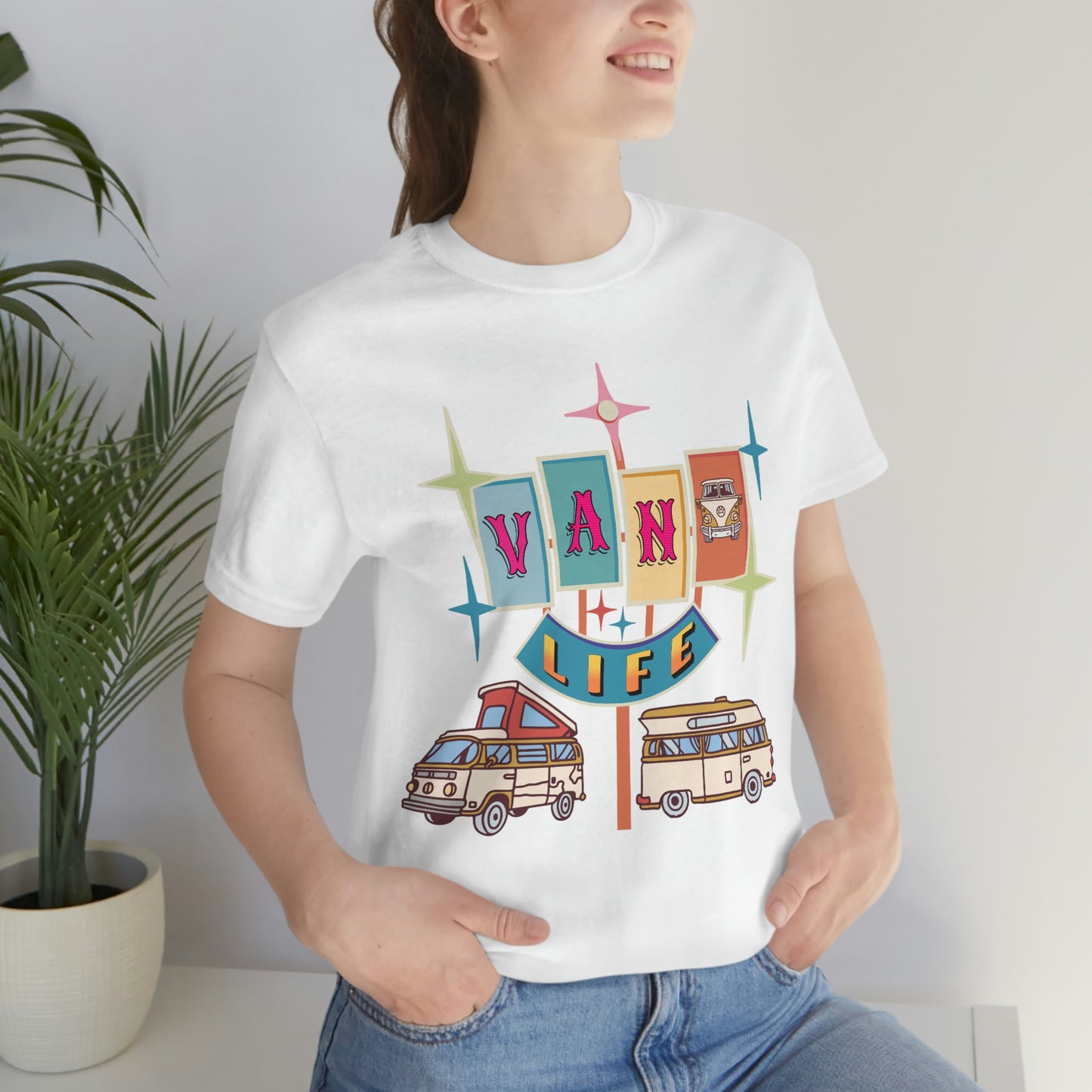 Retro Vanlife shirt, Van Life, Backroads,