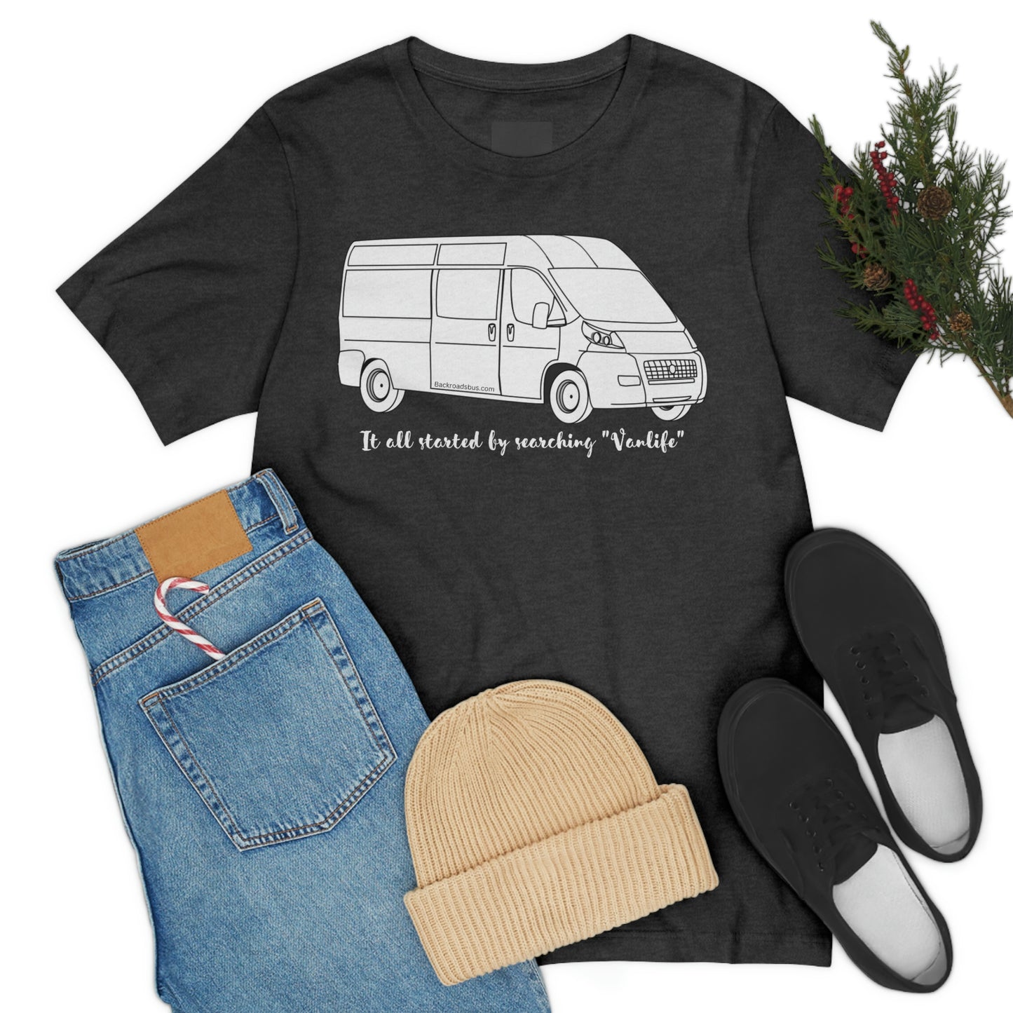 Vanlife Shirt, van life, bus life, backroads