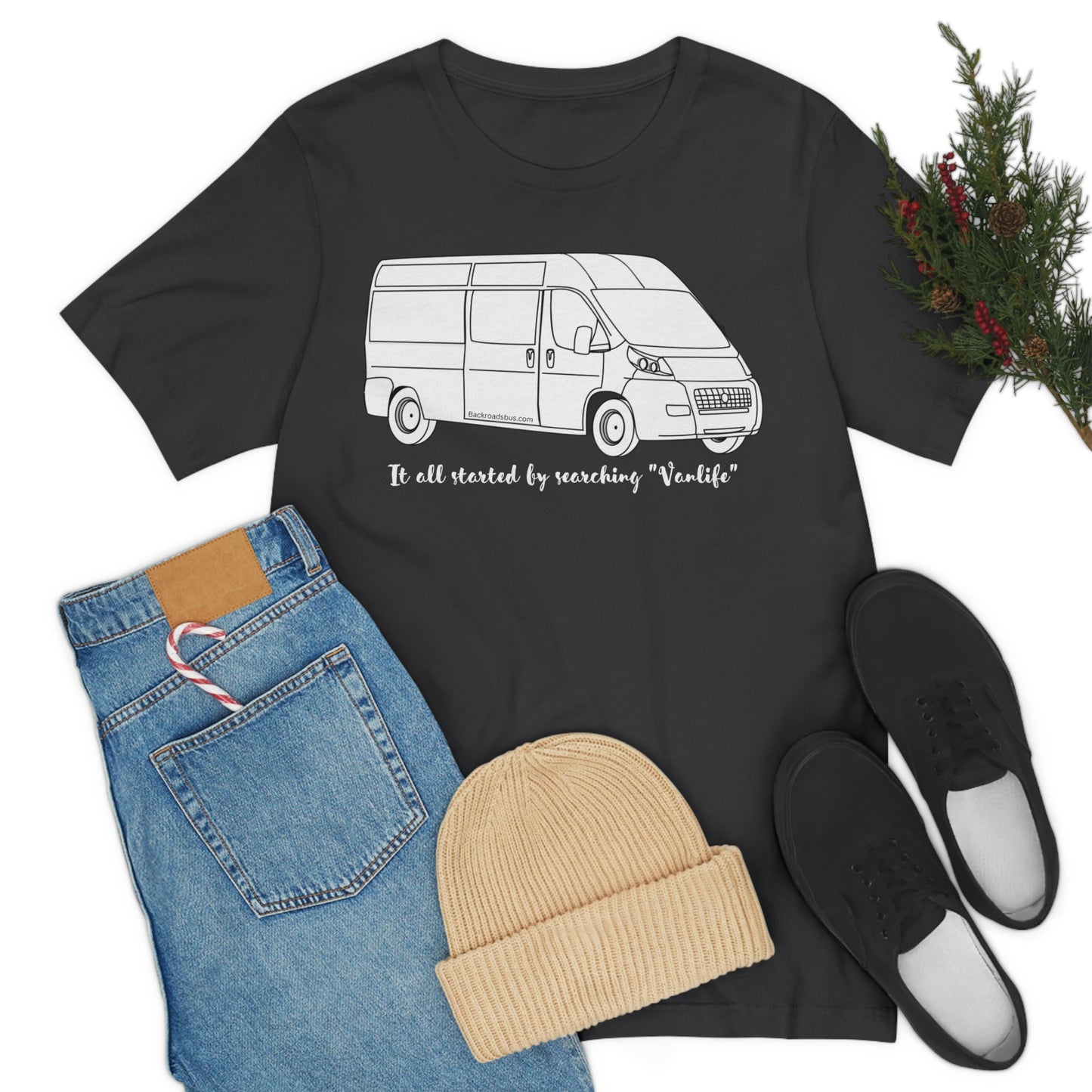 Vanlife Shirt, van life, bus life, backroads