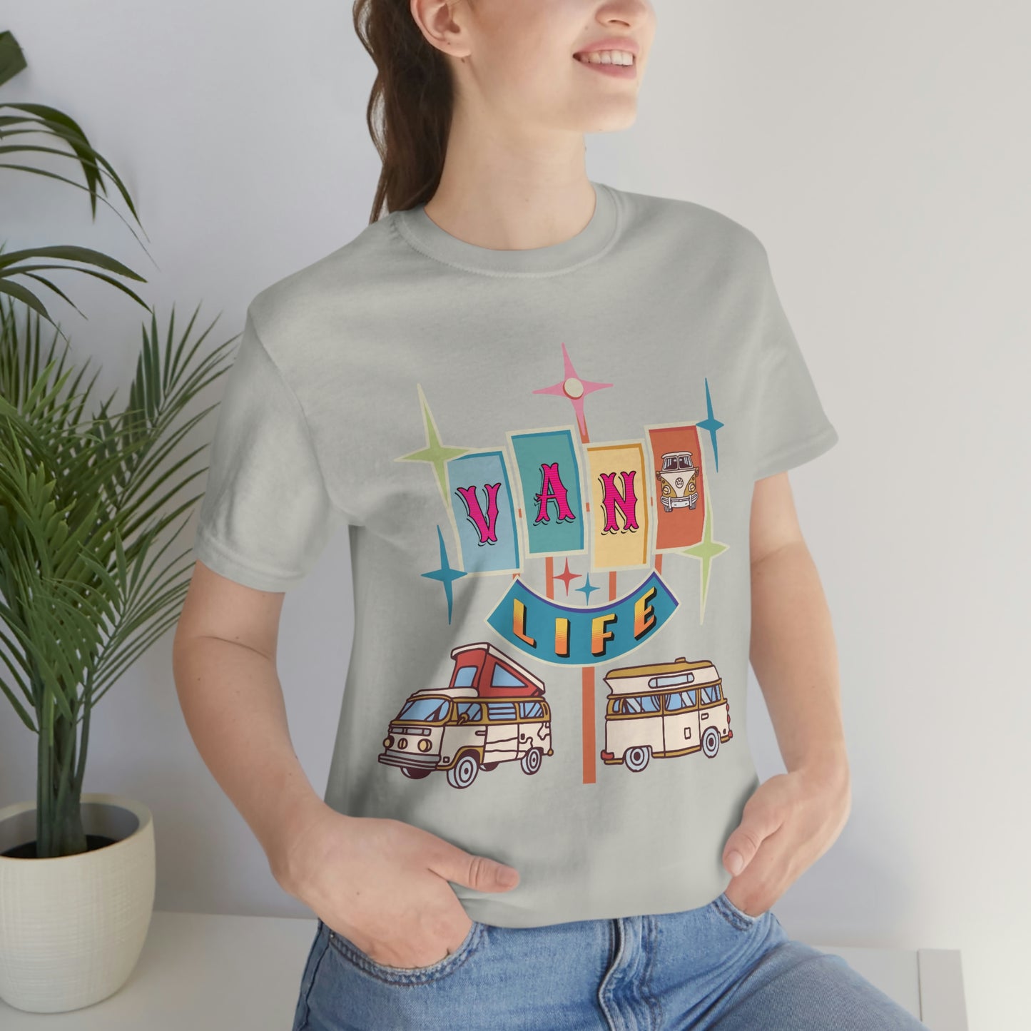Retro Vanlife shirt, Van Life, Backroads,