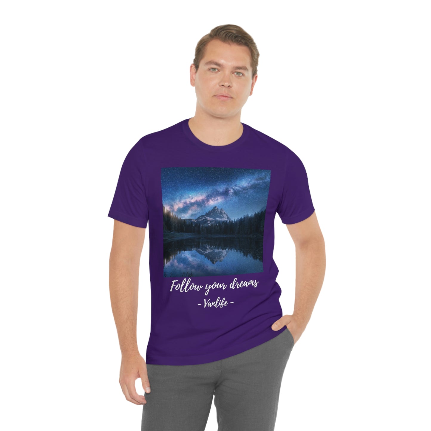 Follow Your Dreams, Vanlife, Mountains, Stars, Milkyway