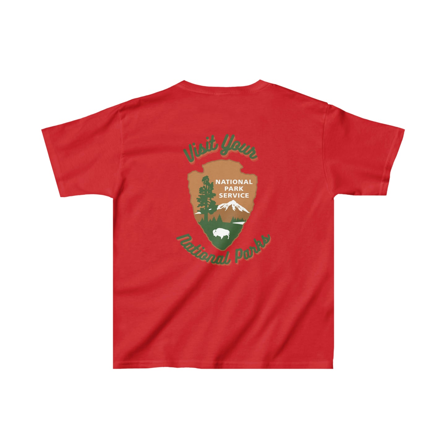 Youth - National Park Shirt, Yellowstone, Zion, Yosemite, Backroads