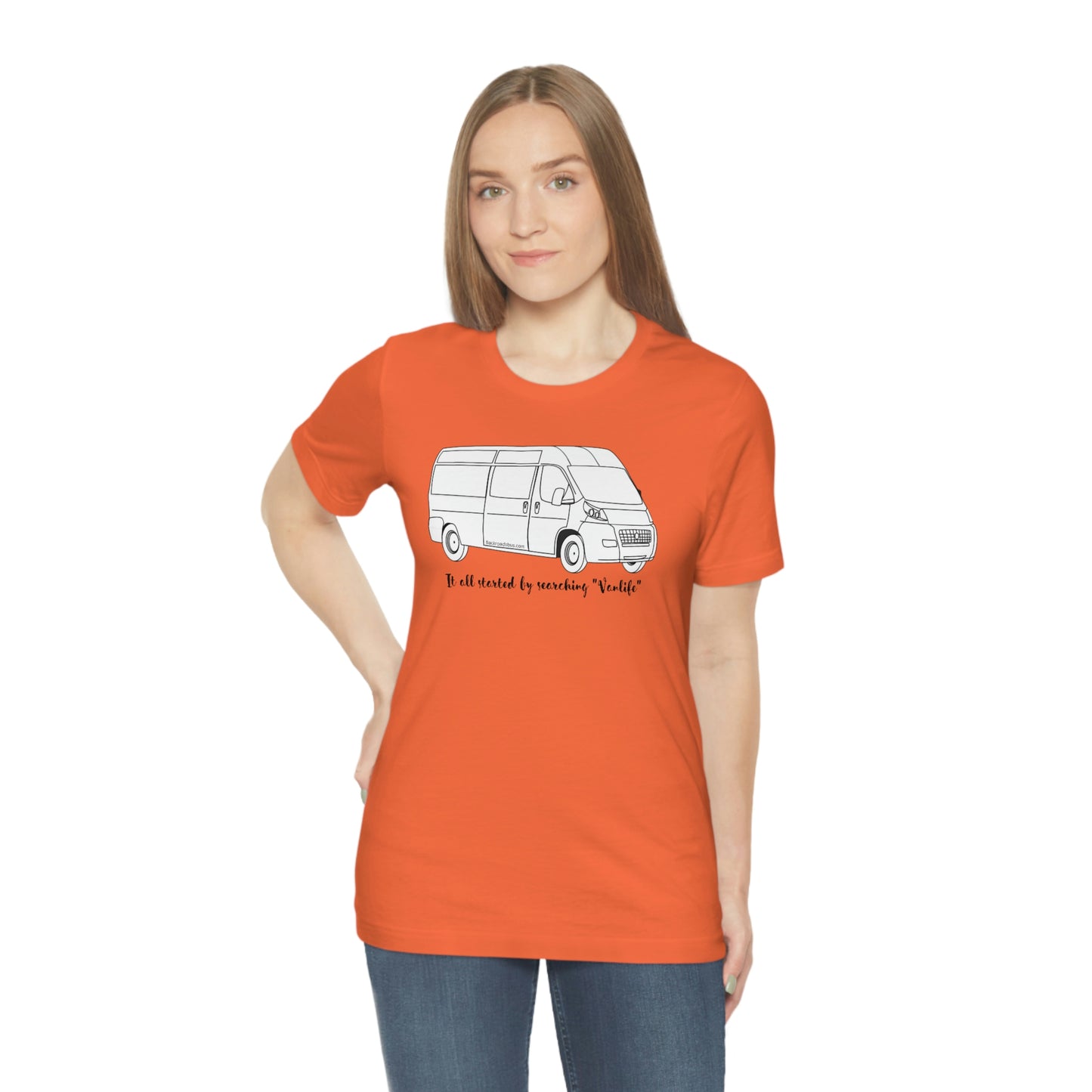 Vanlife Shirt, van life, bus life, backroads