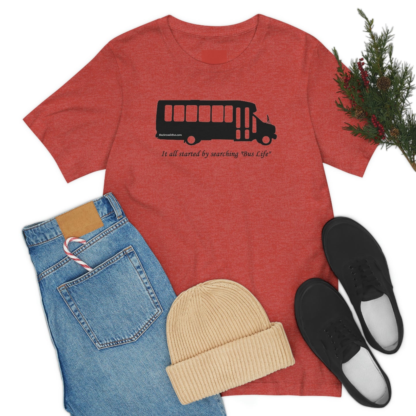 Bus Life Shirt, vanlife, backroads