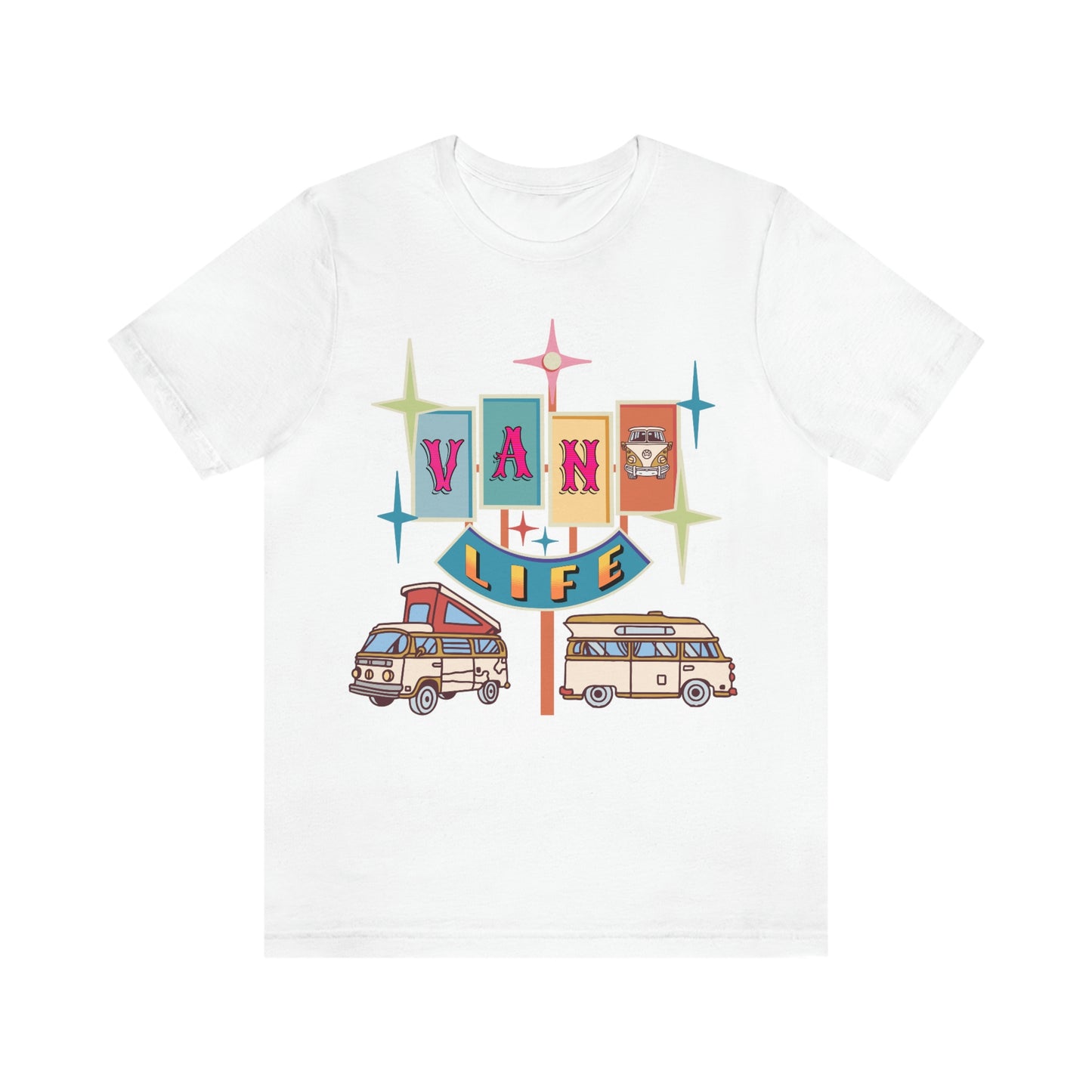 Retro Vanlife shirt, Van Life, Backroads,