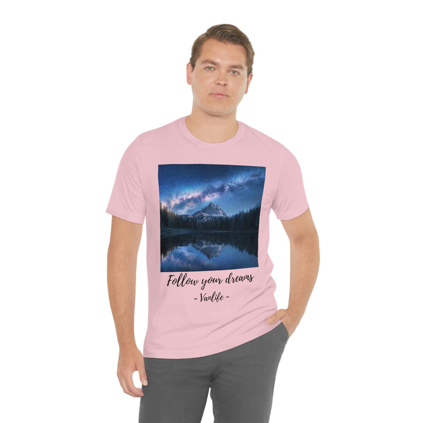 Follow Your Dreams, Vanlife, Mountains, Stars, Milkyway