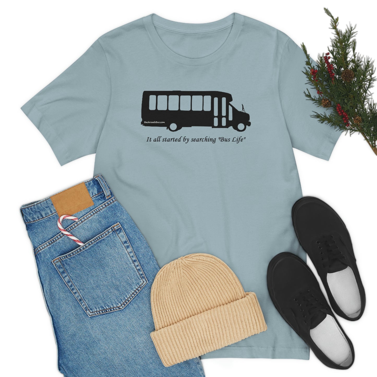 Bus Life Shirt, vanlife, backroads