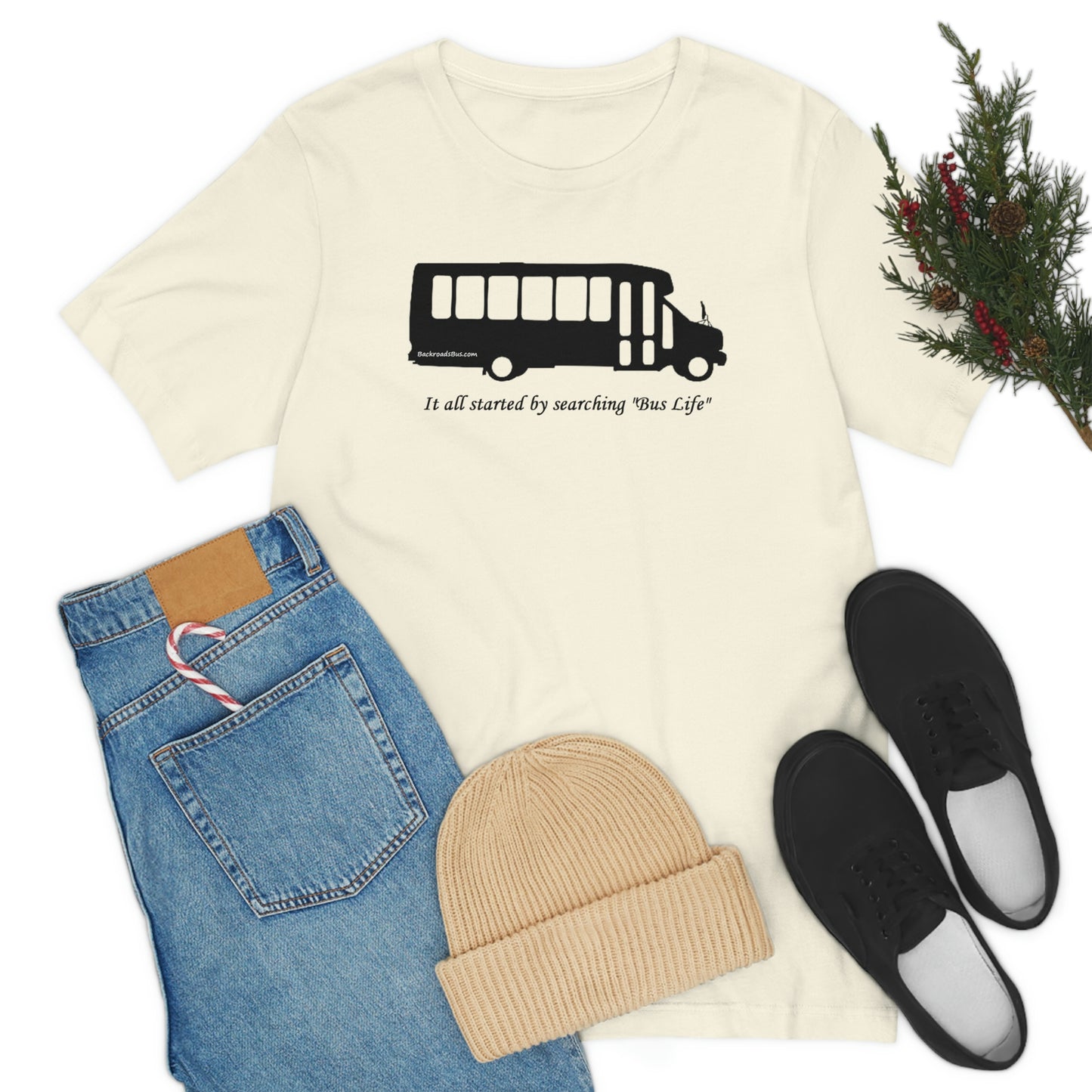 Bus Life Shirt, vanlife, backroads