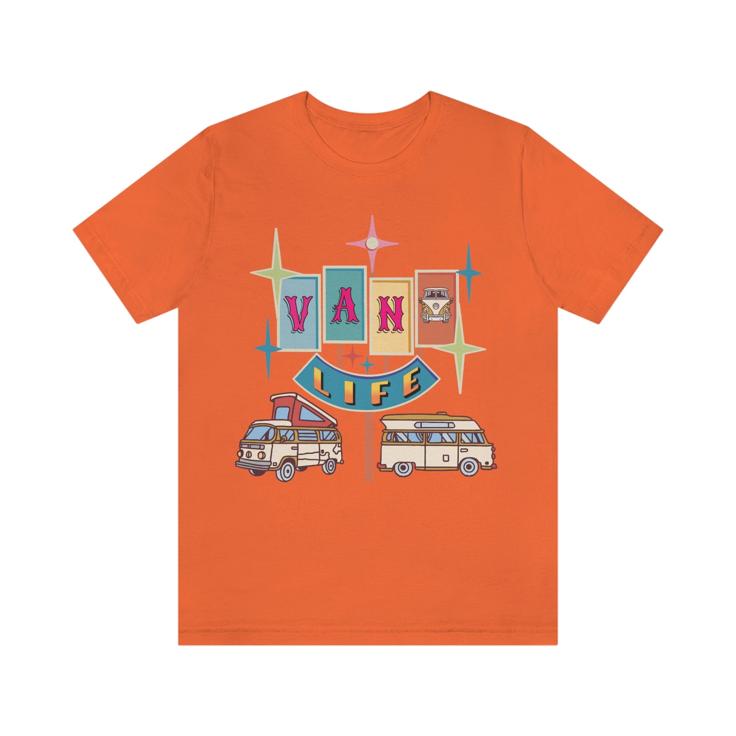 Retro Vanlife shirt, Van Life, Backroads,