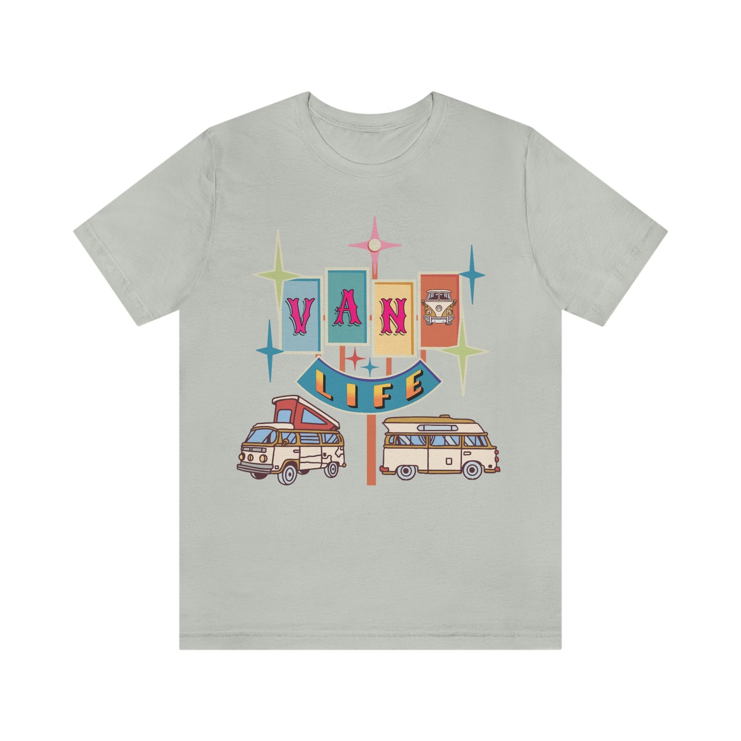 Retro Vanlife shirt, Van Life, Backroads,