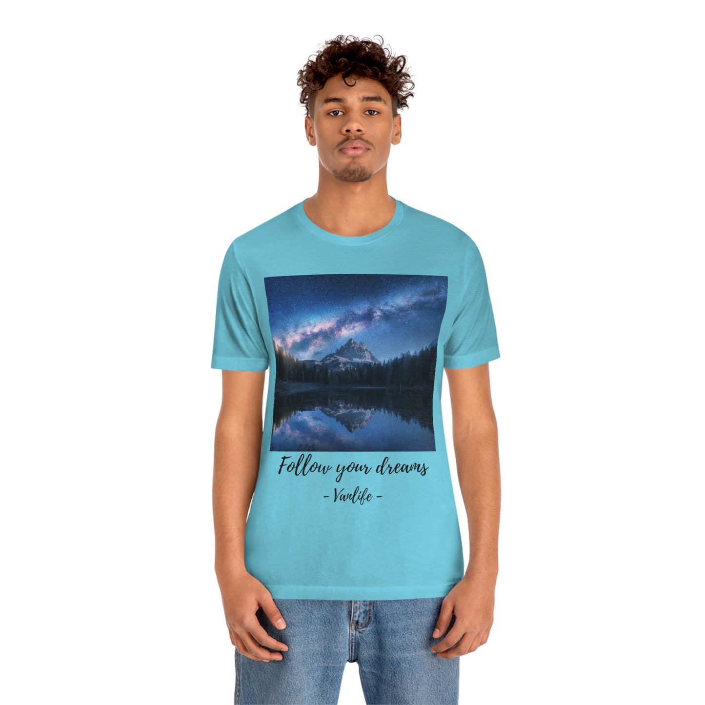 Follow Your Dreams, Vanlife, Mountains, Stars, Milkyway
