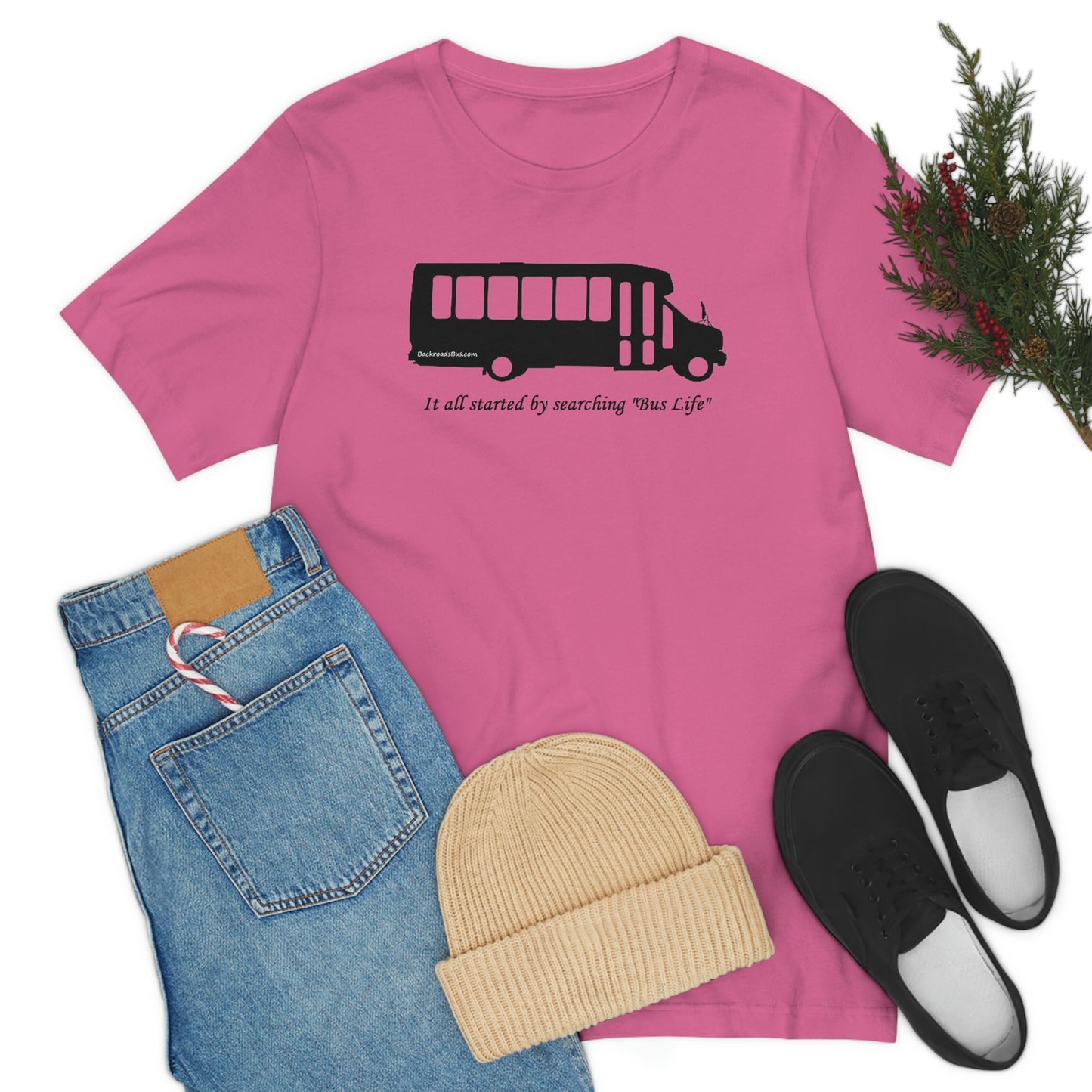 Bus Life Shirt, vanlife, backroads