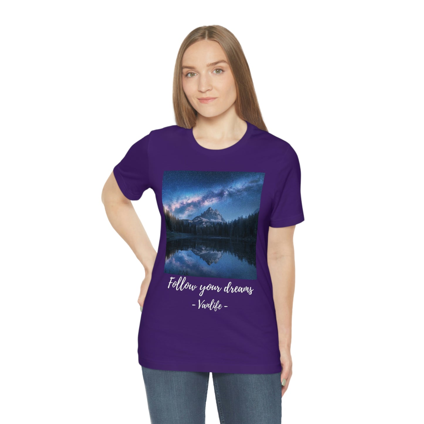 Follow Your Dreams, Vanlife, Mountains, Stars, Milkyway