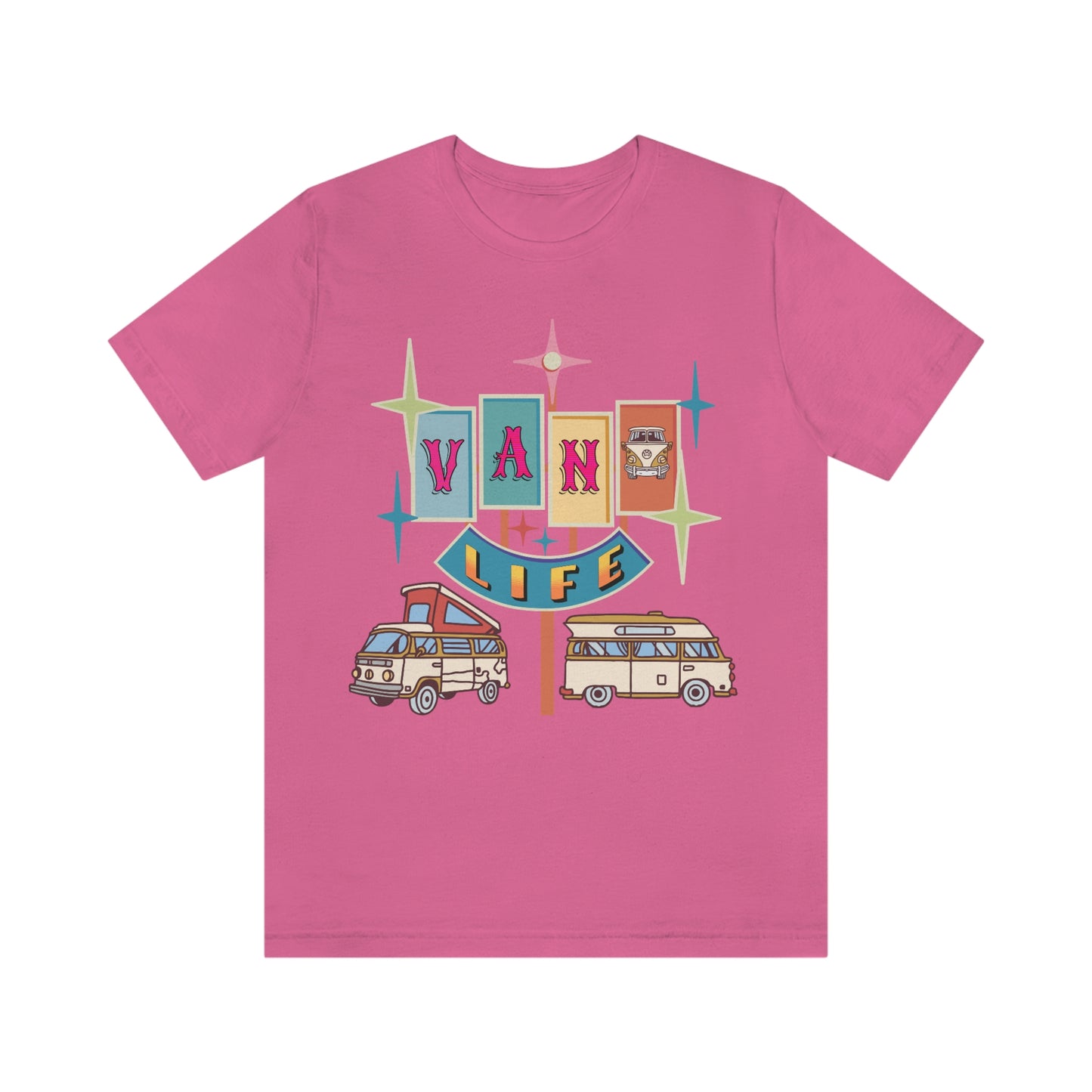 Retro Vanlife shirt, Van Life, Backroads,