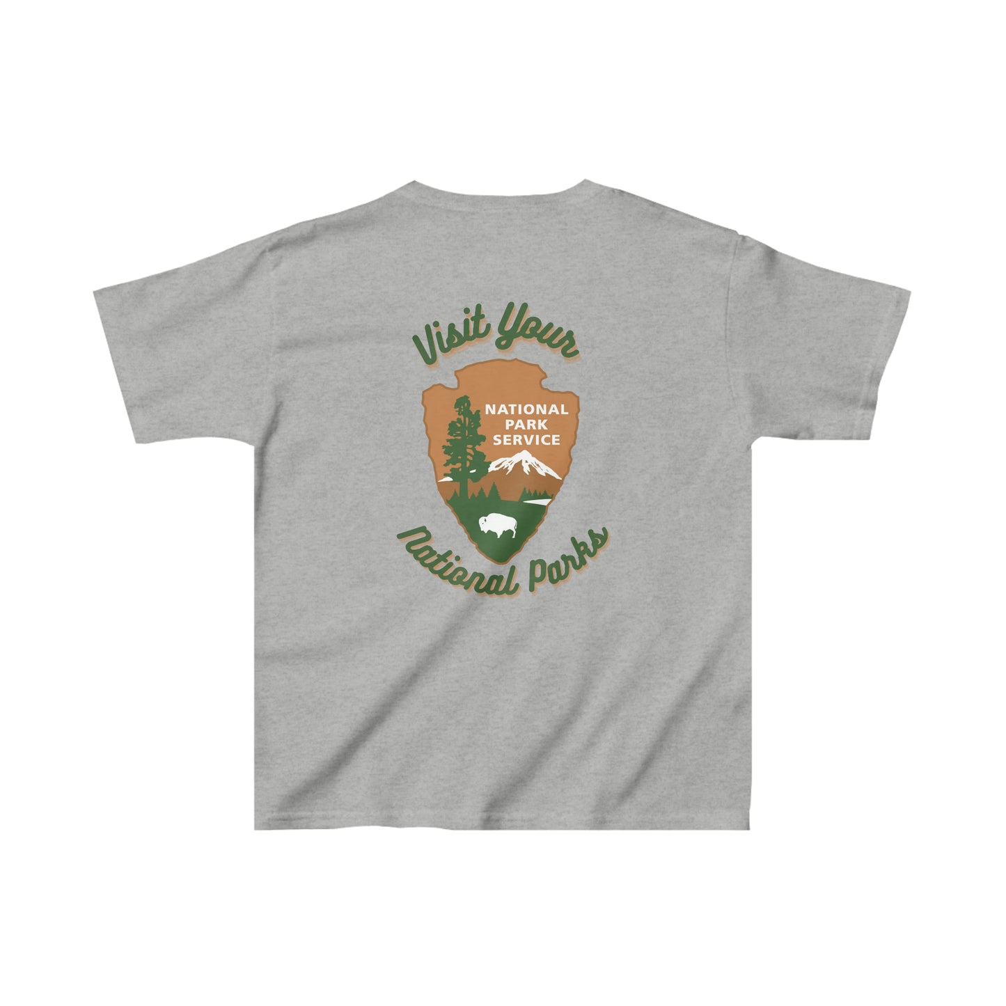 Youth - National Park Shirt, Yellowstone, Zion, Yosemite, Backroads