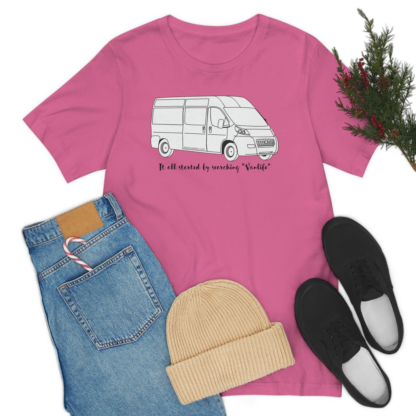 Vanlife Shirt, van life, bus life, backroads