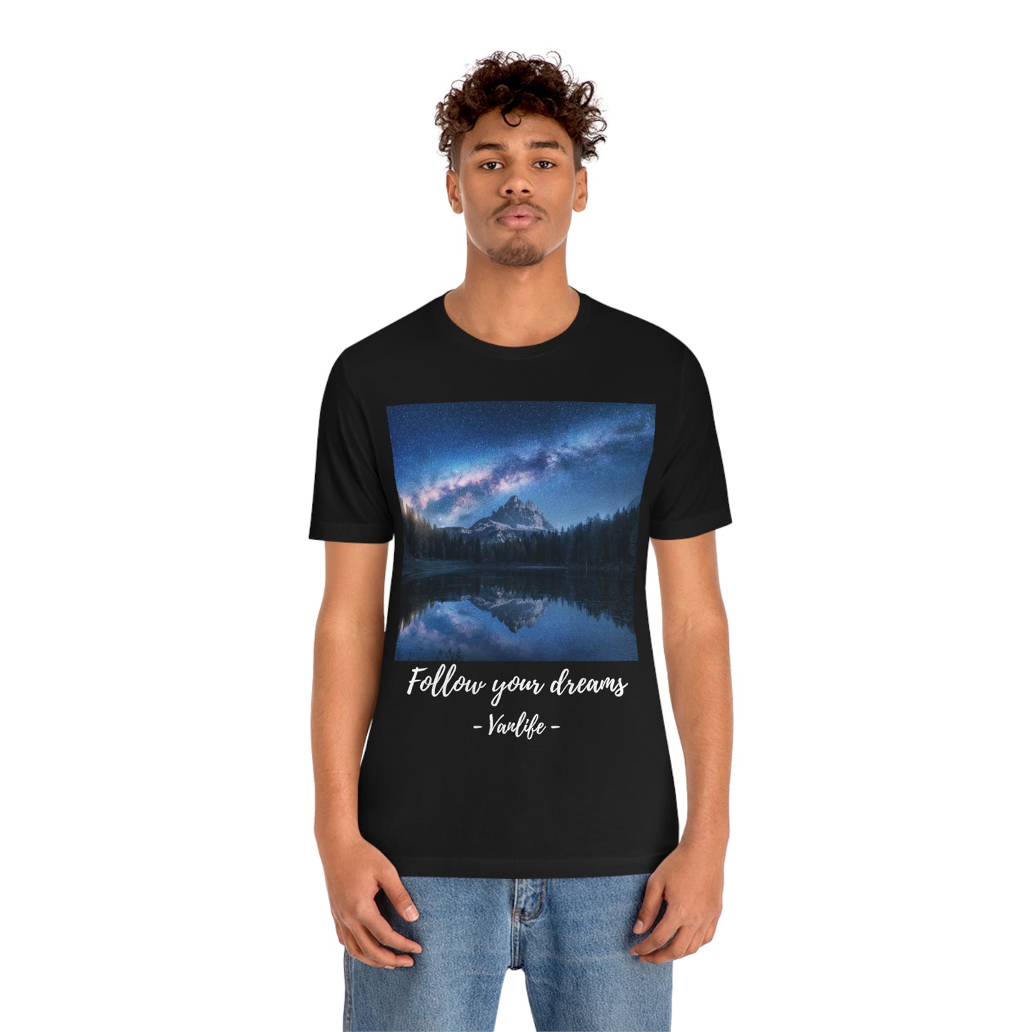 Follow Your Dreams, Vanlife, Mountains, Stars, Milkyway
