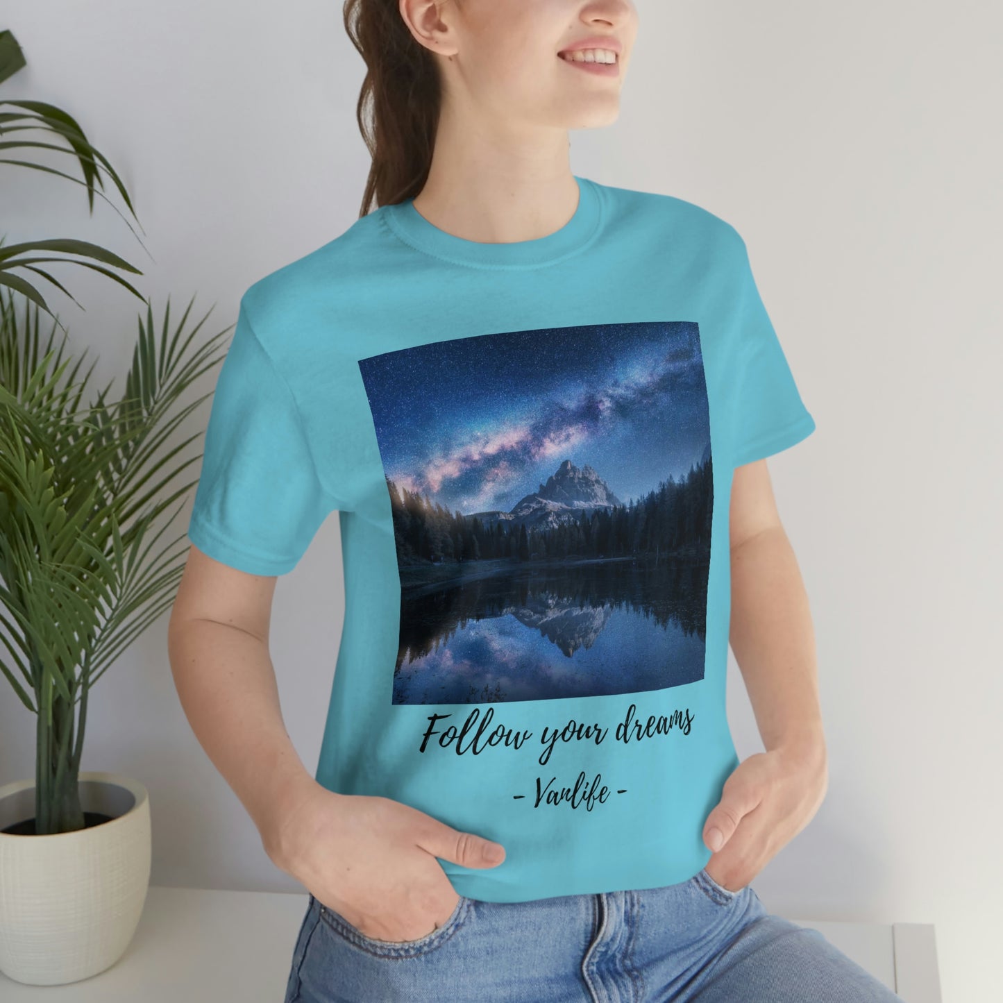 Follow Your Dreams, Vanlife, Mountains, Stars, Milkyway