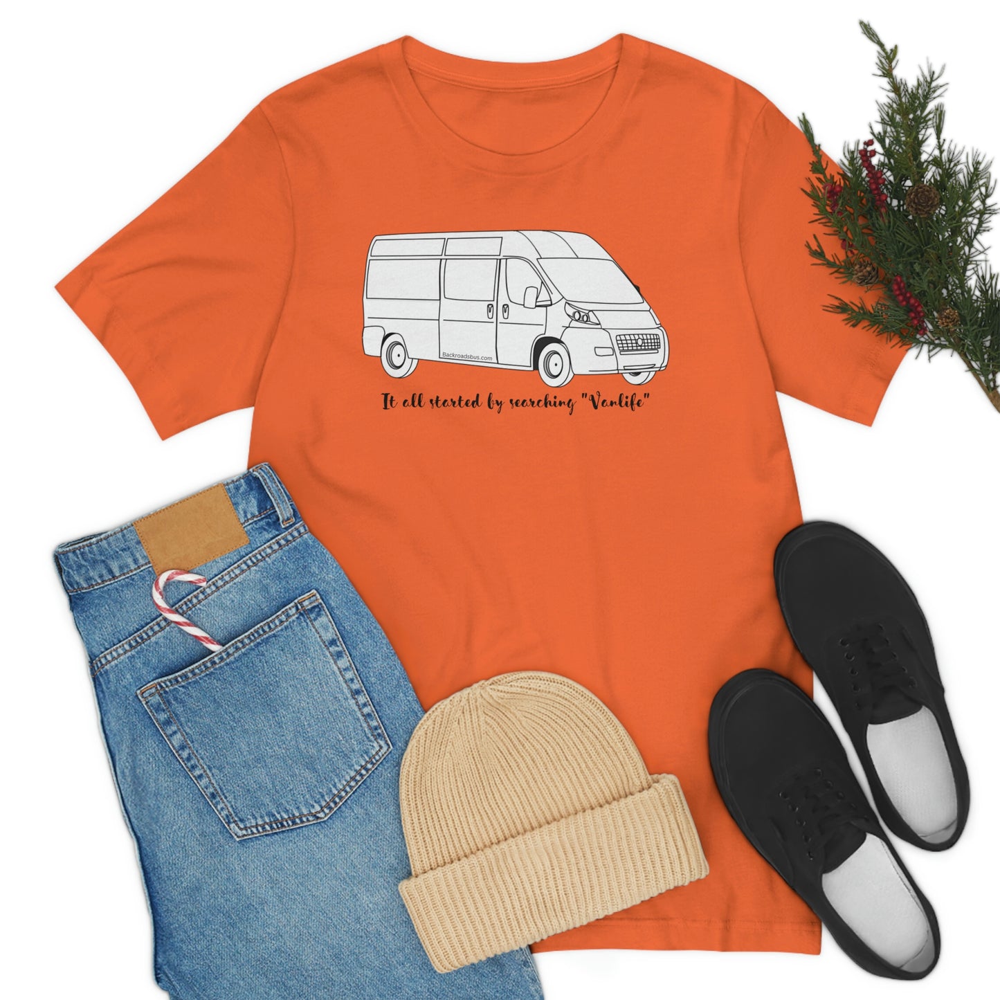 Vanlife Shirt, van life, bus life, backroads