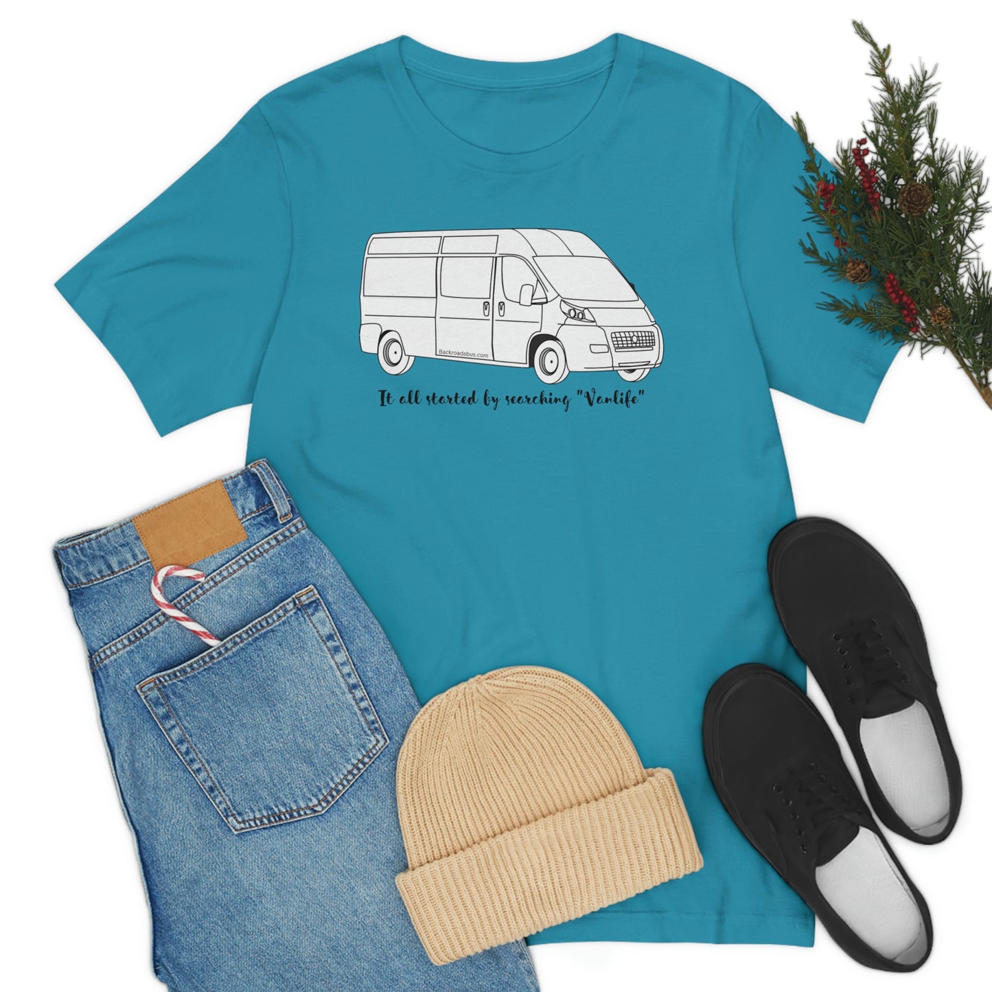 Vanlife Shirt, van life, bus life, backroads