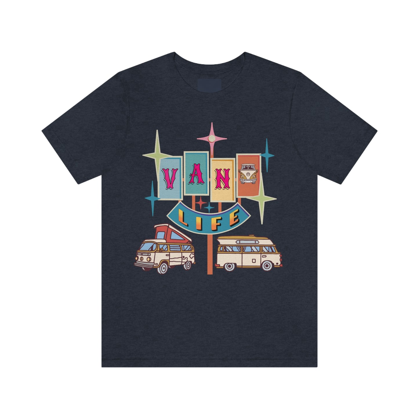 Retro Vanlife shirt, Van Life, Backroads,