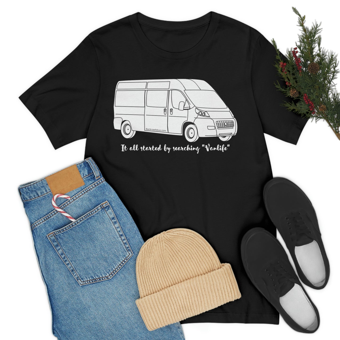 Vanlife Shirt, van life, bus life, backroads