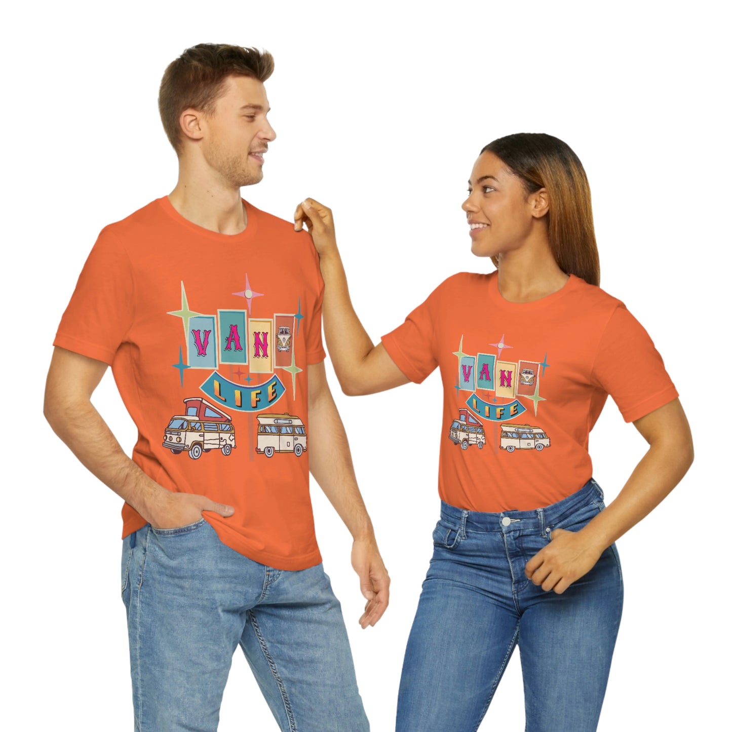 Retro Vanlife shirt, Van Life, Backroads,