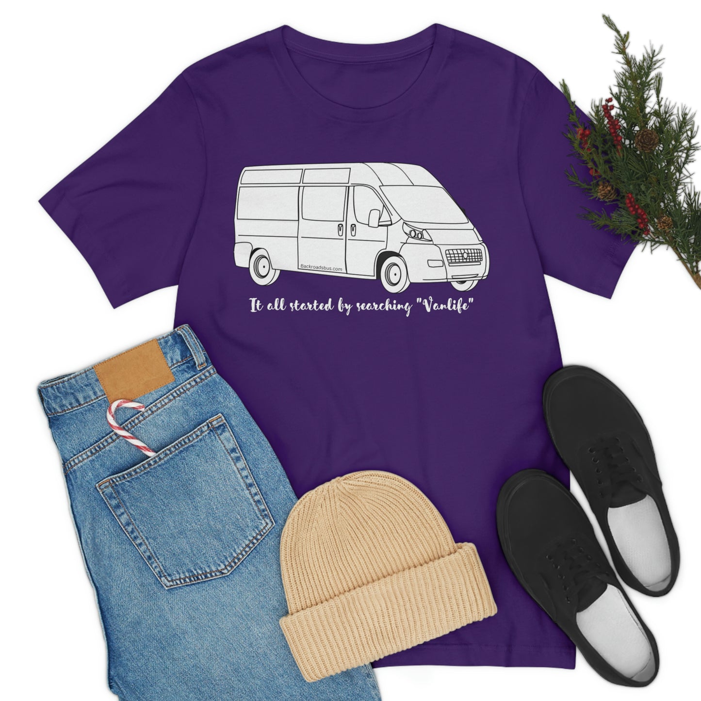 Vanlife Shirt, van life, bus life, backroads