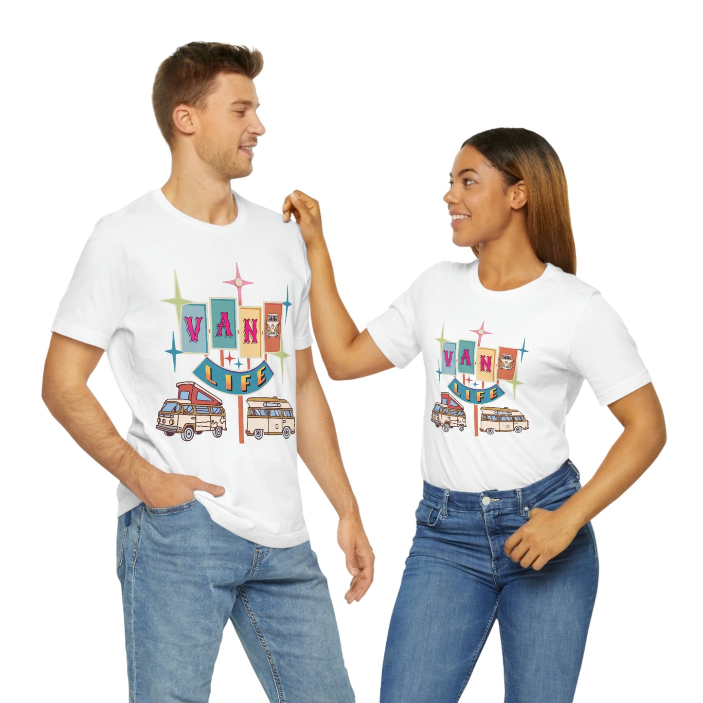 Retro Vanlife shirt, Van Life, Backroads,