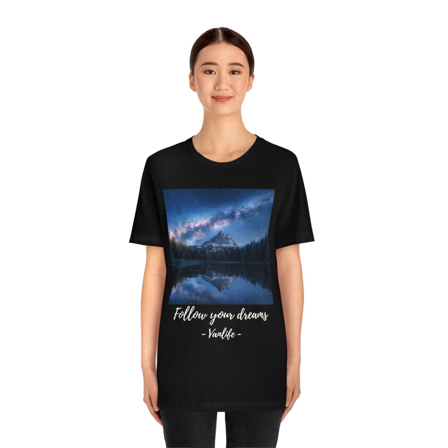 Follow Your Dreams, Vanlife, Mountains, Stars, Milkyway