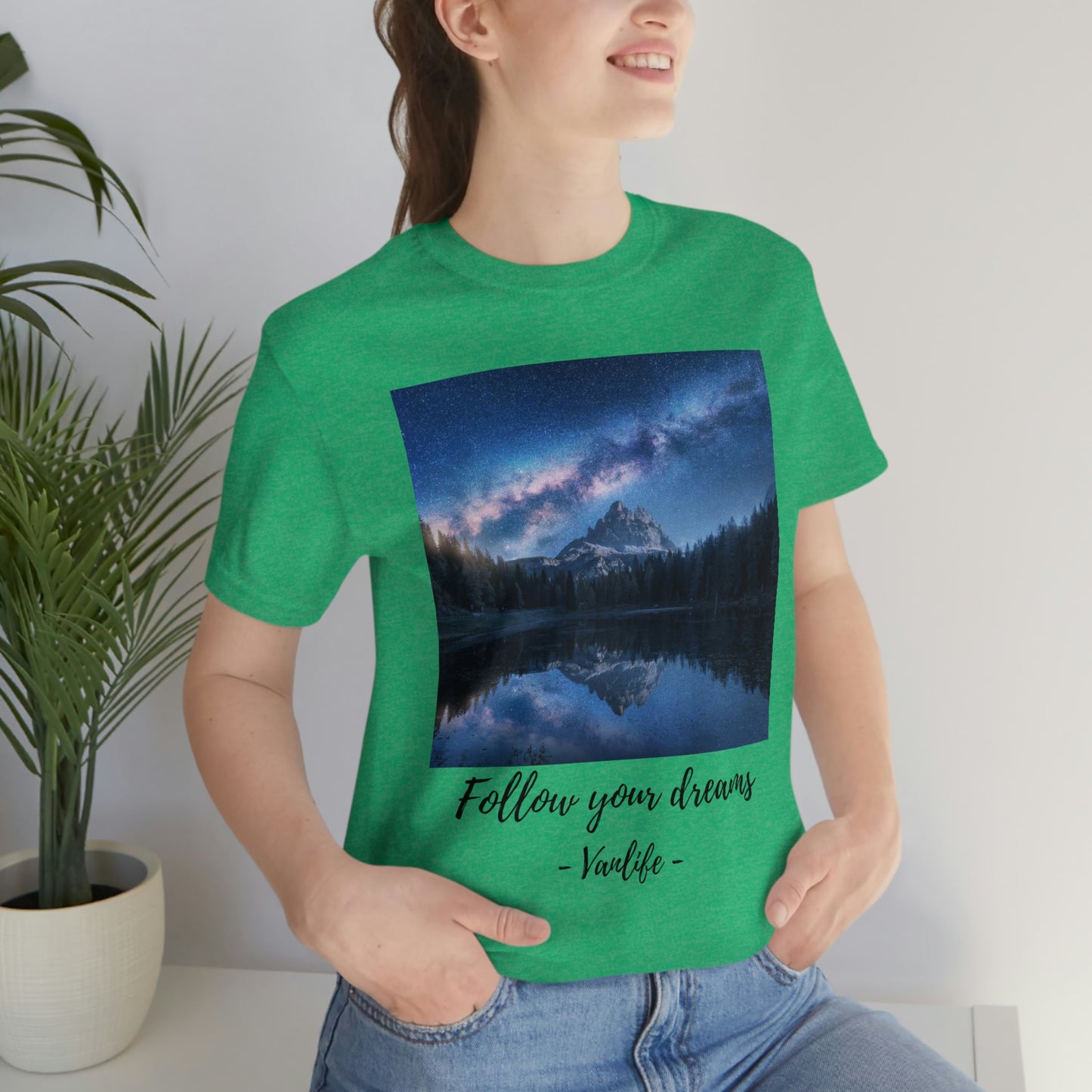 Follow Your Dreams, Vanlife, Mountains, Stars, Milkyway